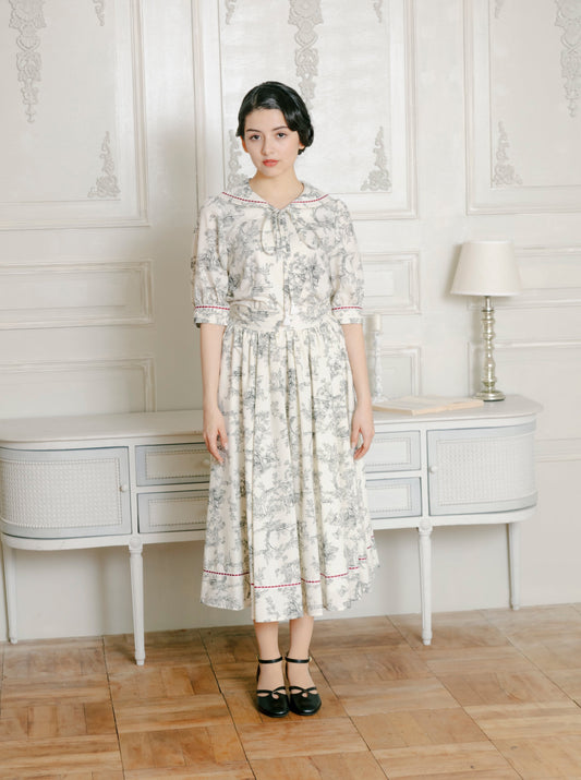 カトリーヌスカート/オフホワイト