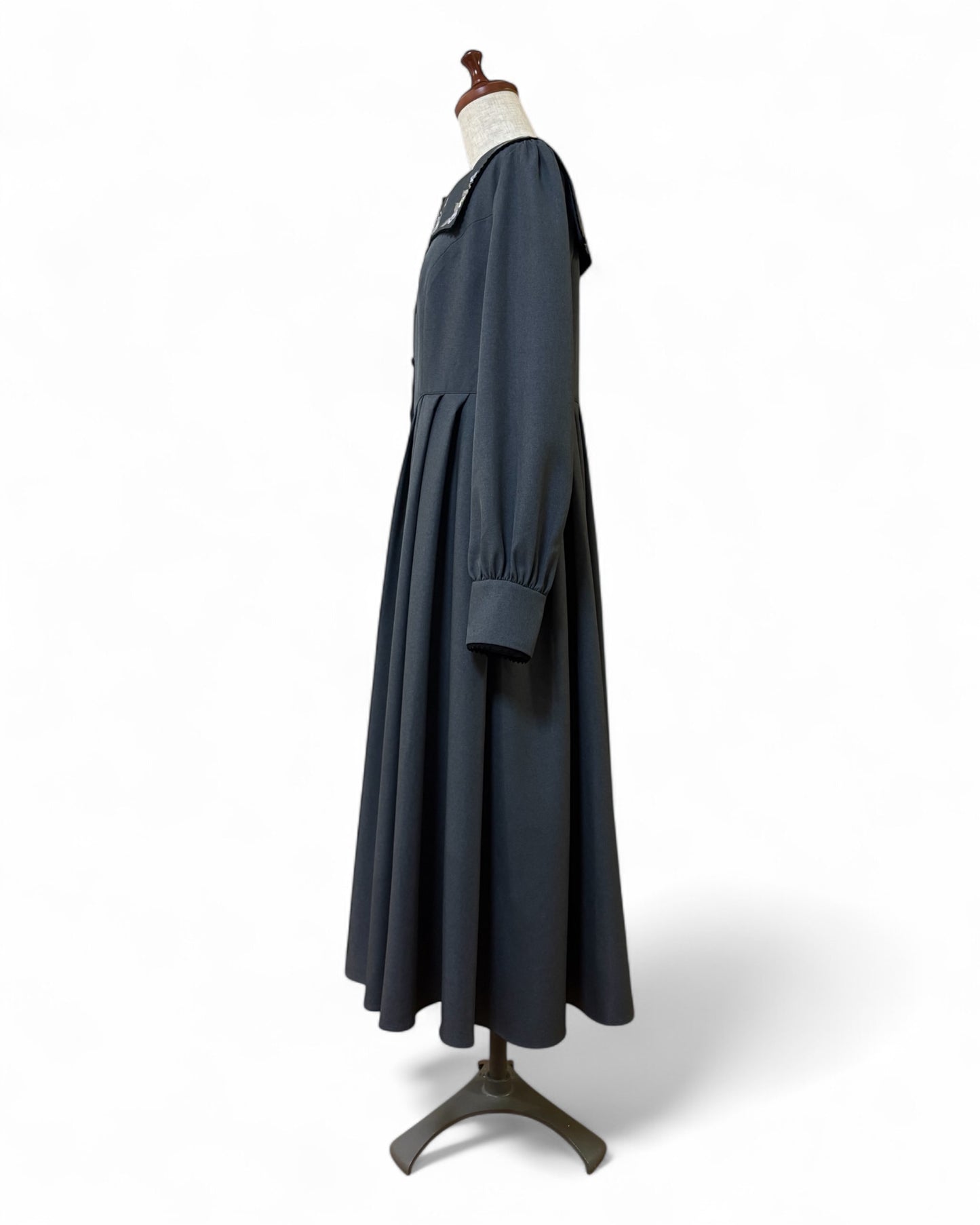 特典付き【Pre-order】Fleur dress-viola/Gray