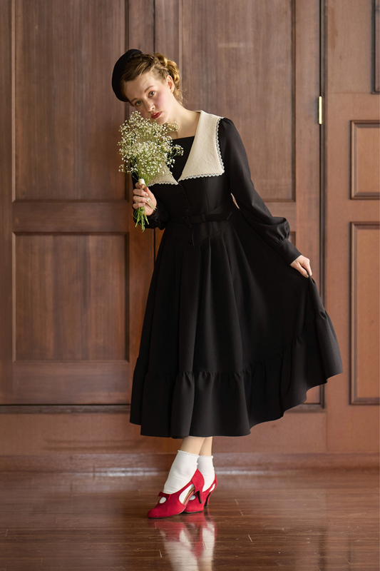 特典付き【Pre-order】Dorothy dress/Black