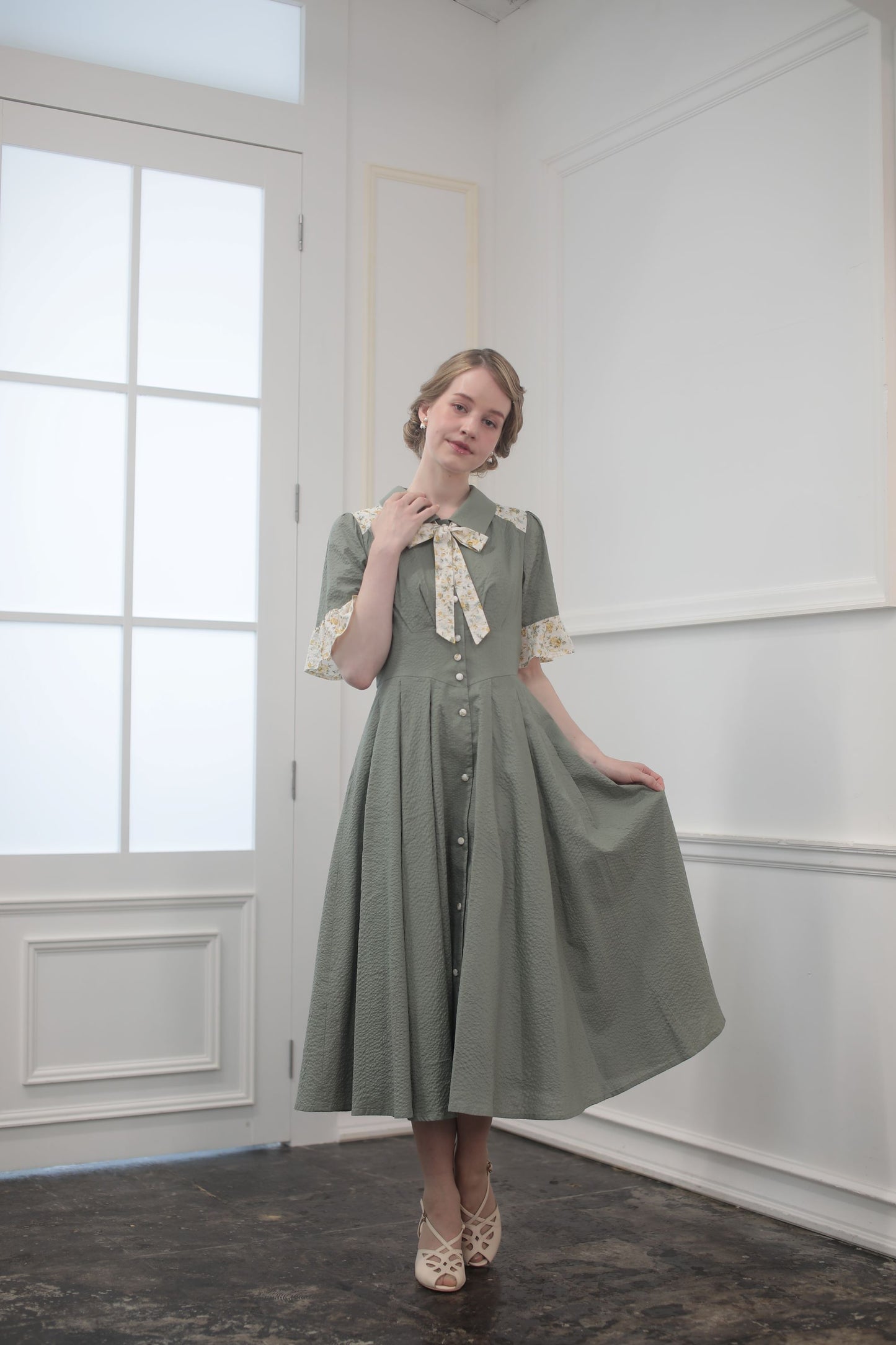 【Restock】Belle dress/Green
