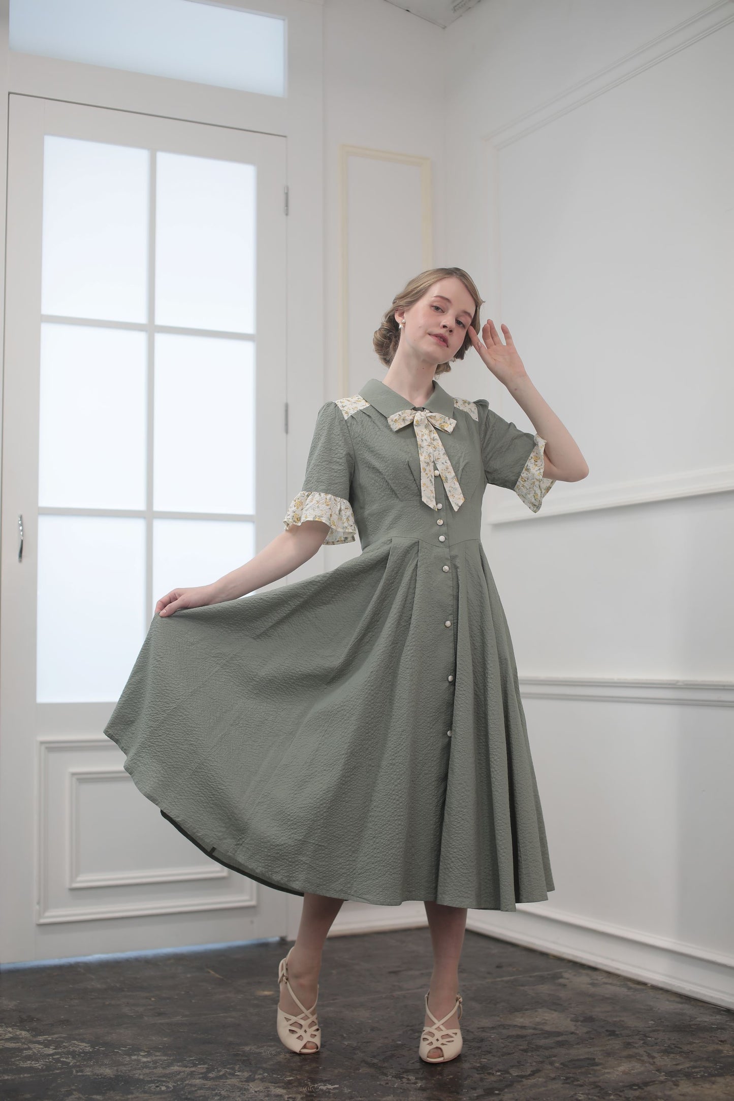 【Restock】Belle dress/Green