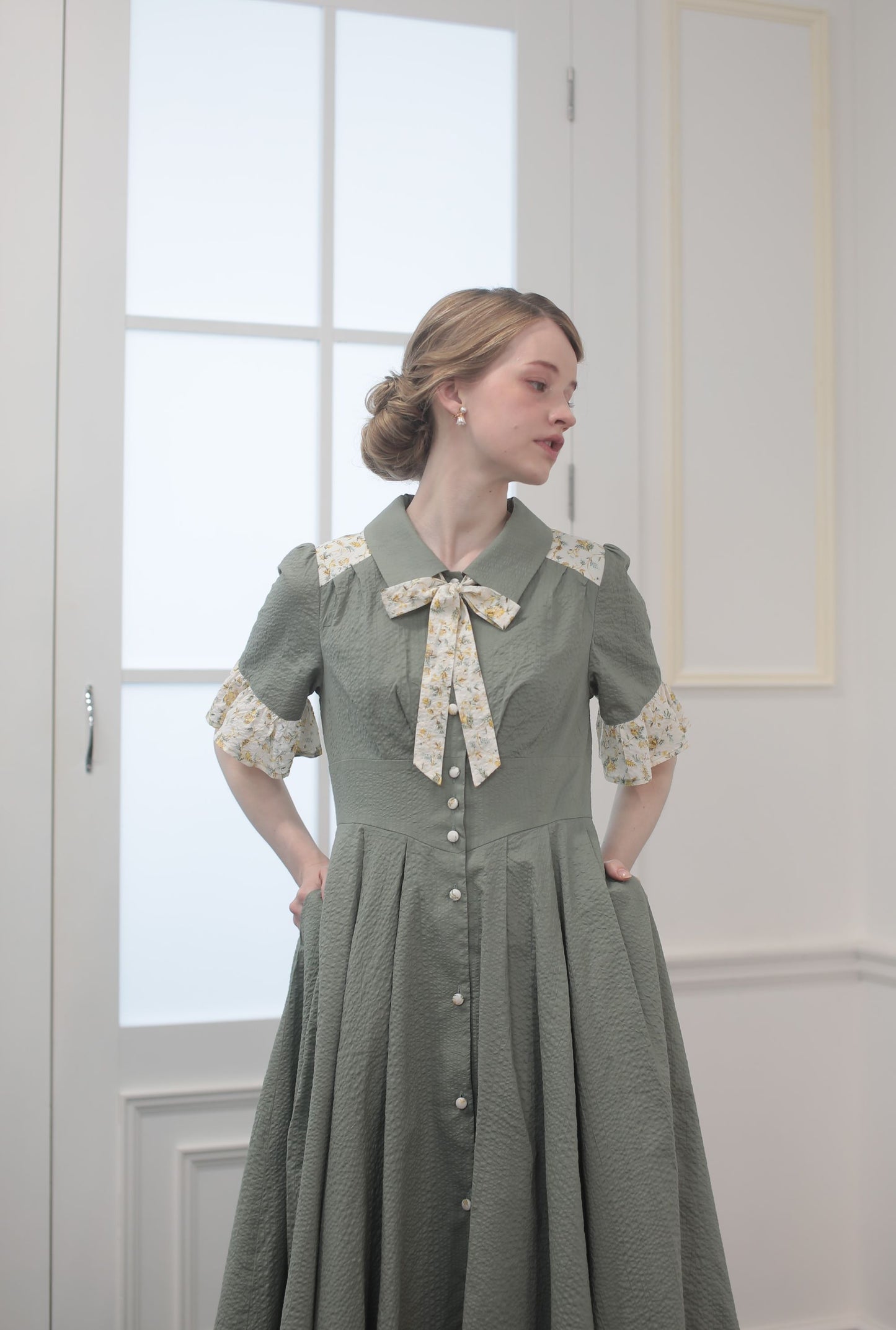 【Restock】Belle dress/Green