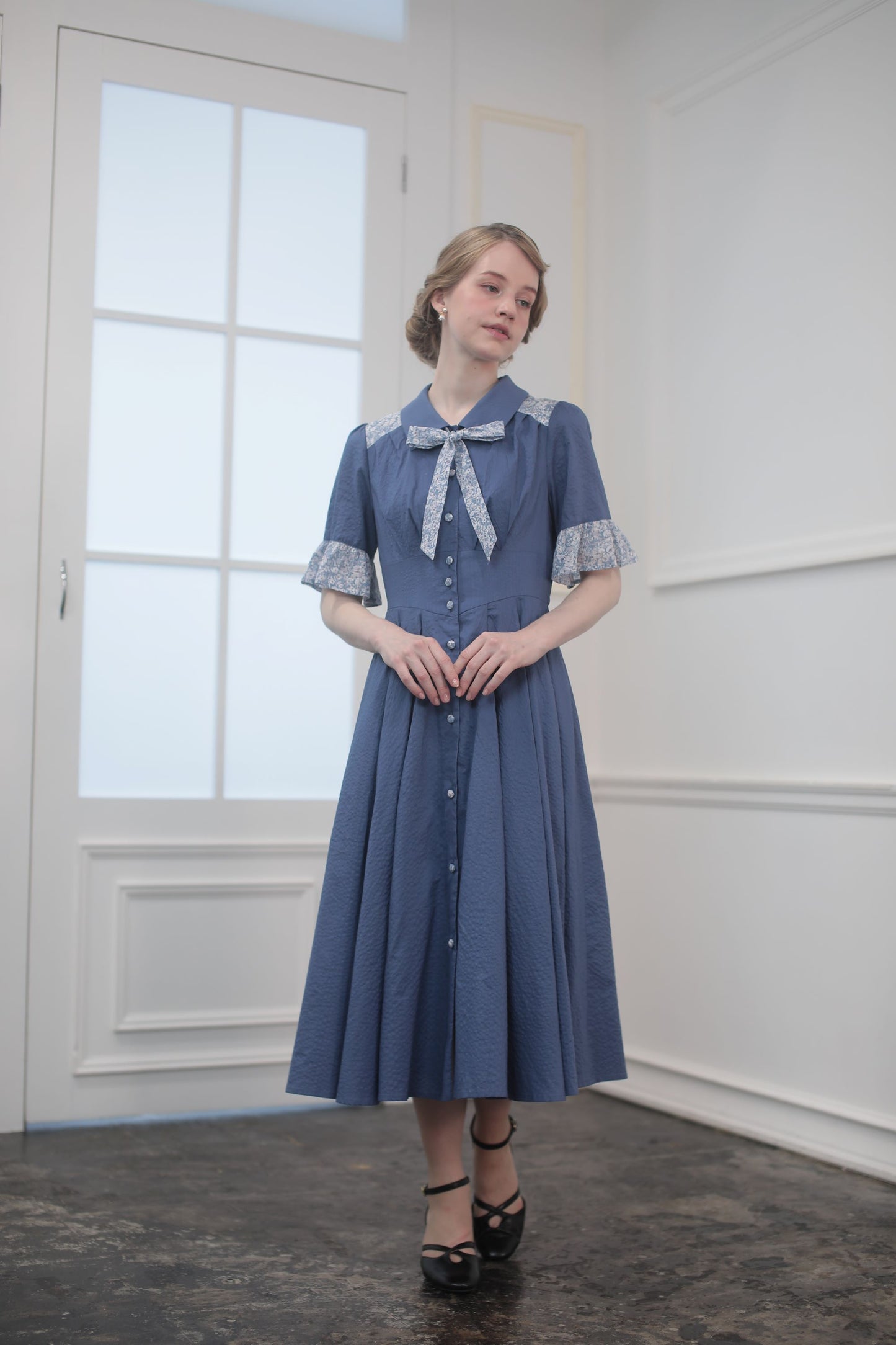【Restock】Belle dress/Blue