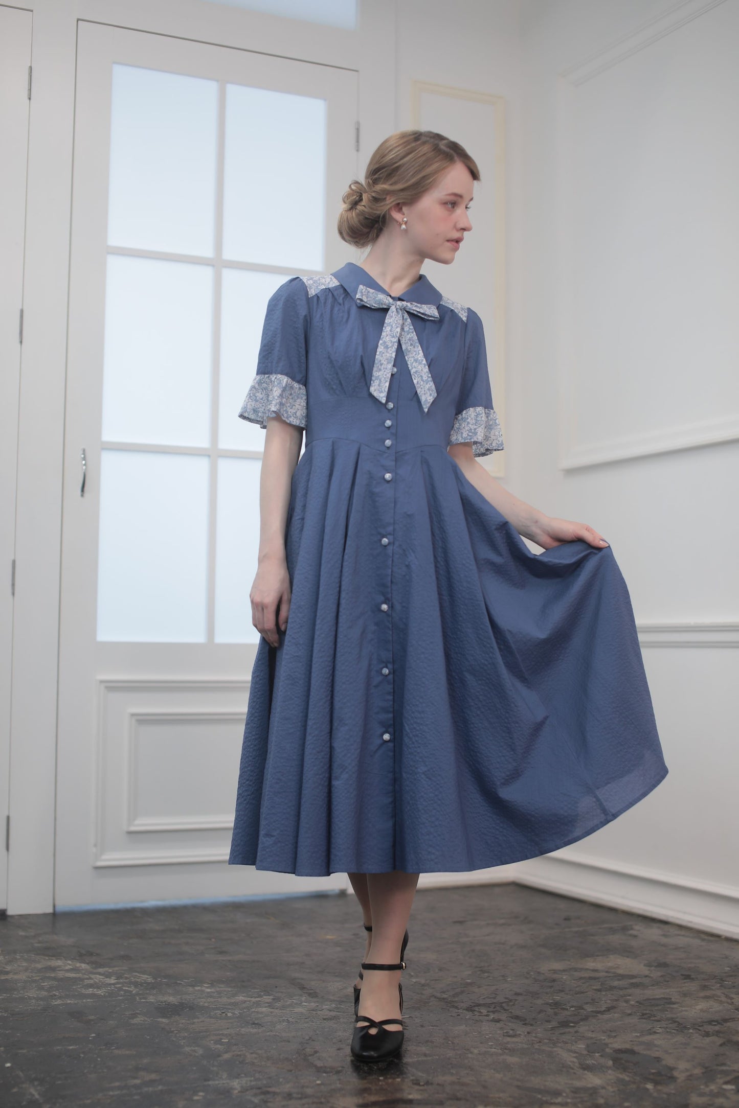 【Restock】Belle dress/Blue