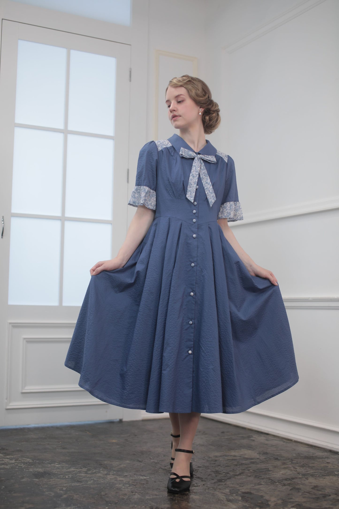 【Restock】Belle dress/Blue