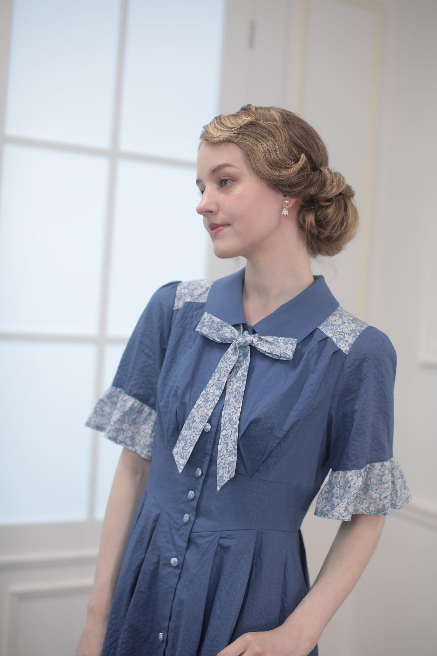 【Restock】Belle dress/Blue