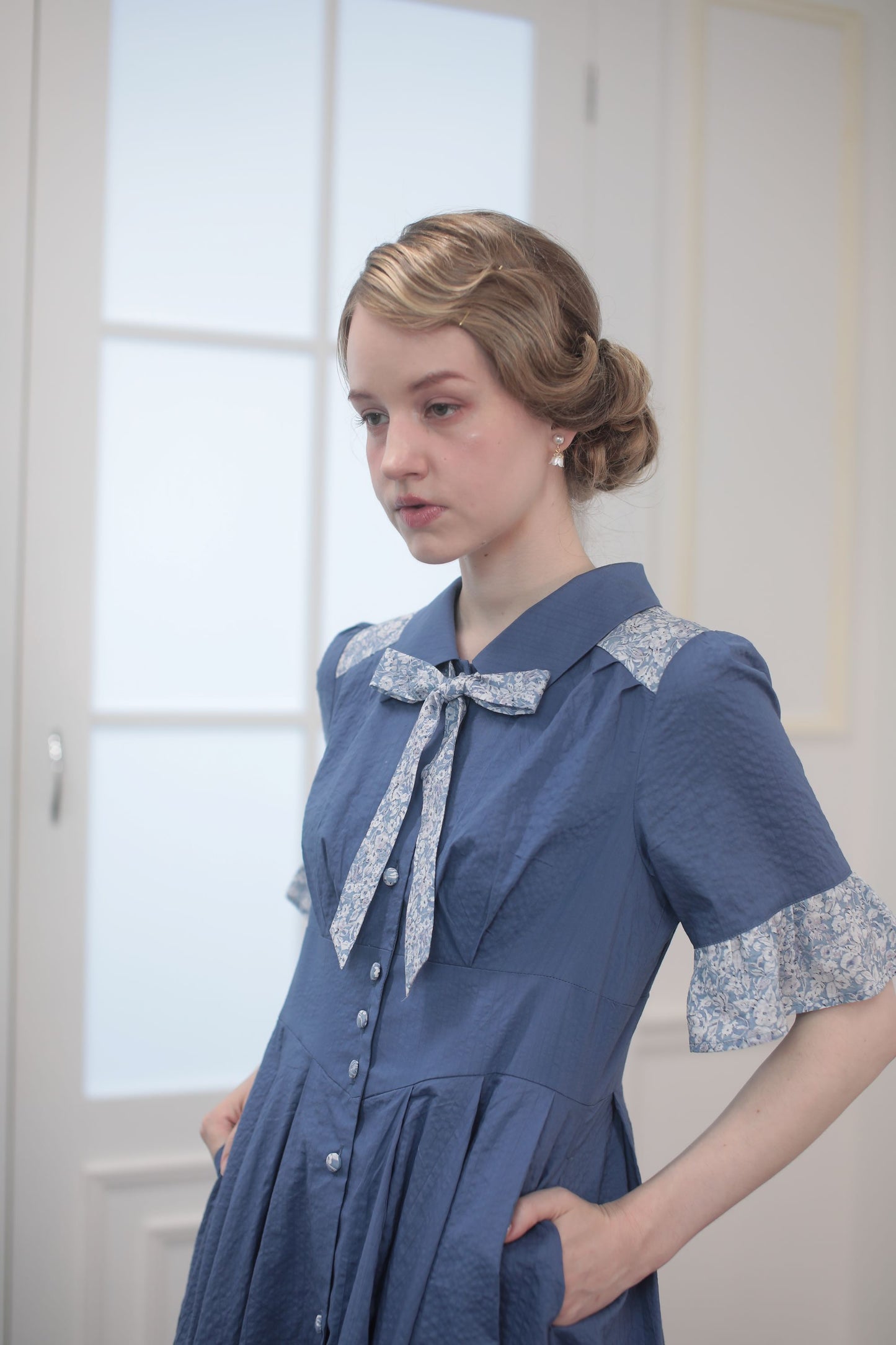 【Restock】Belle dress/Blue