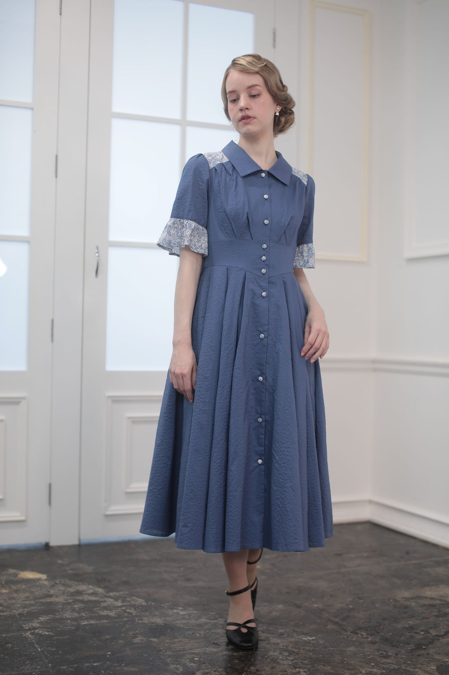 【Restock】Belle dress/Blue