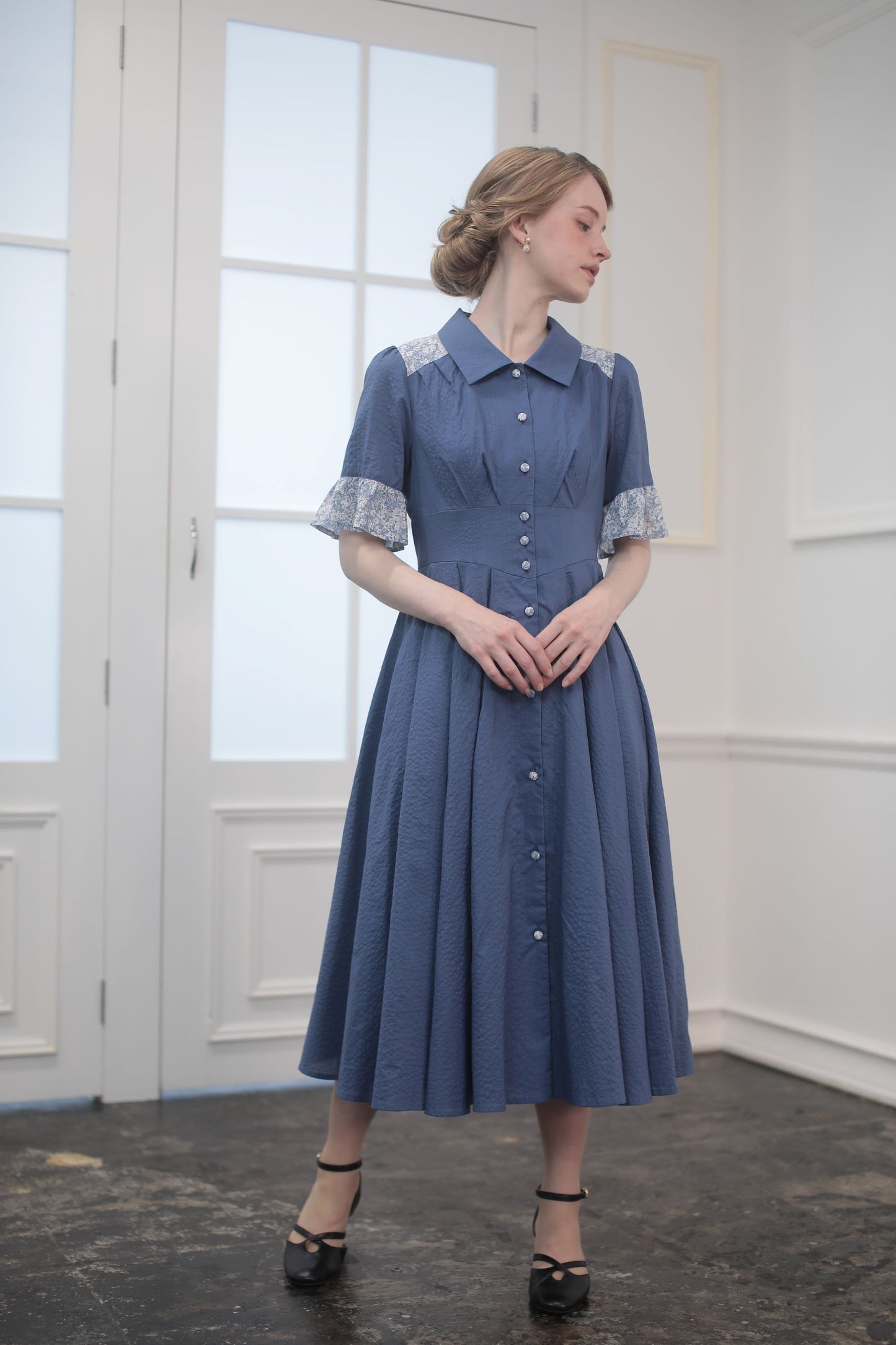 【Restock】Belle dress/Blue