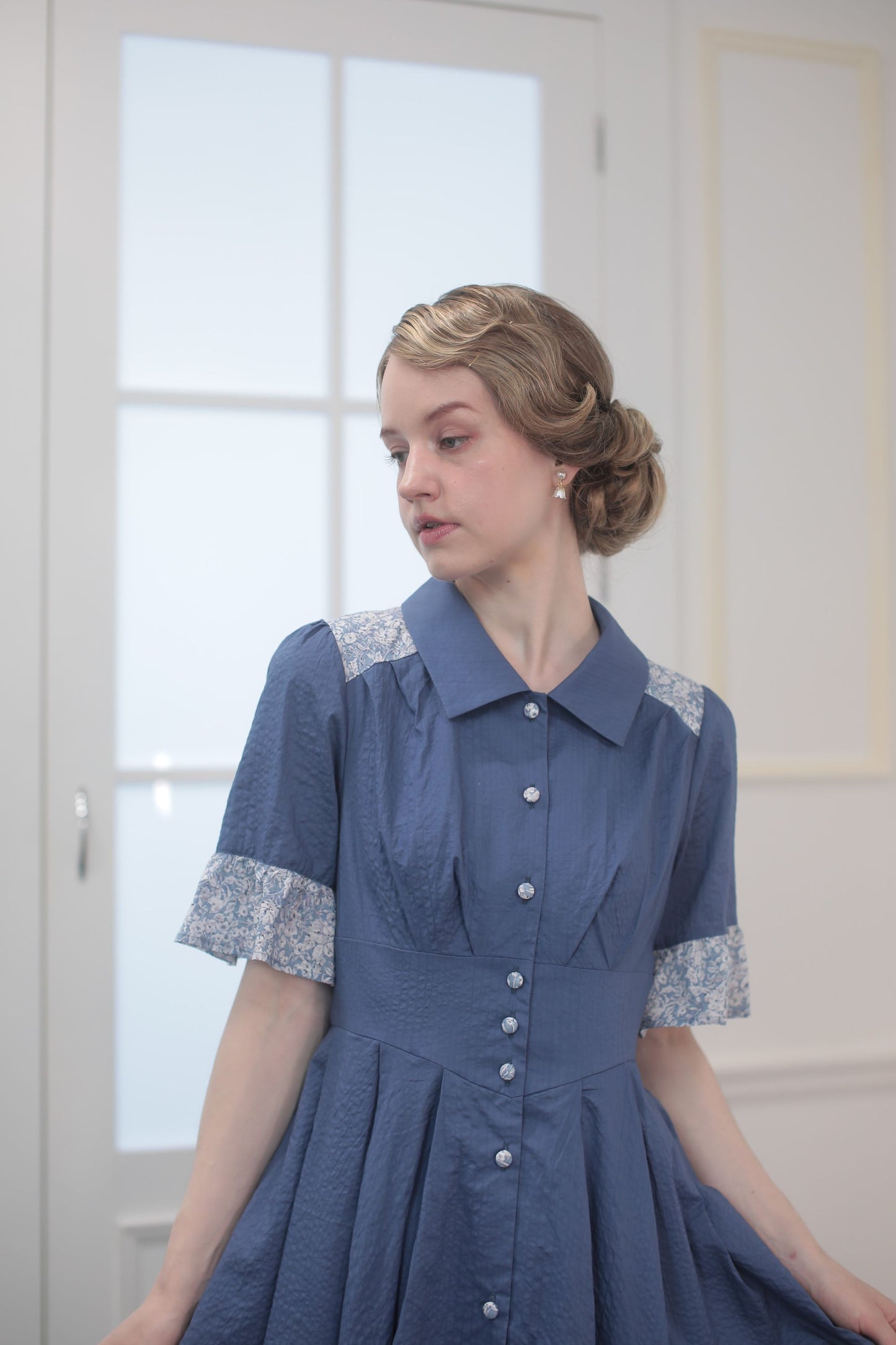 【Restock】Belle dress/Blue