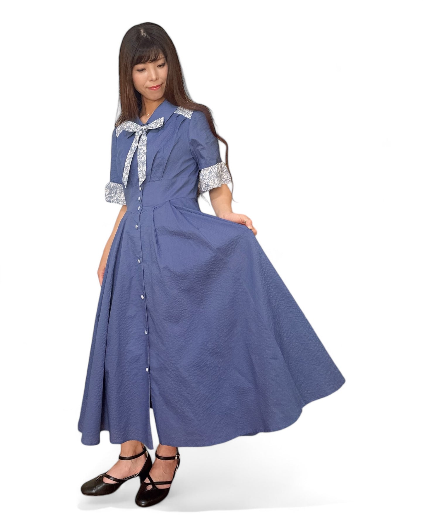 【Restock】Belle dress/Blue