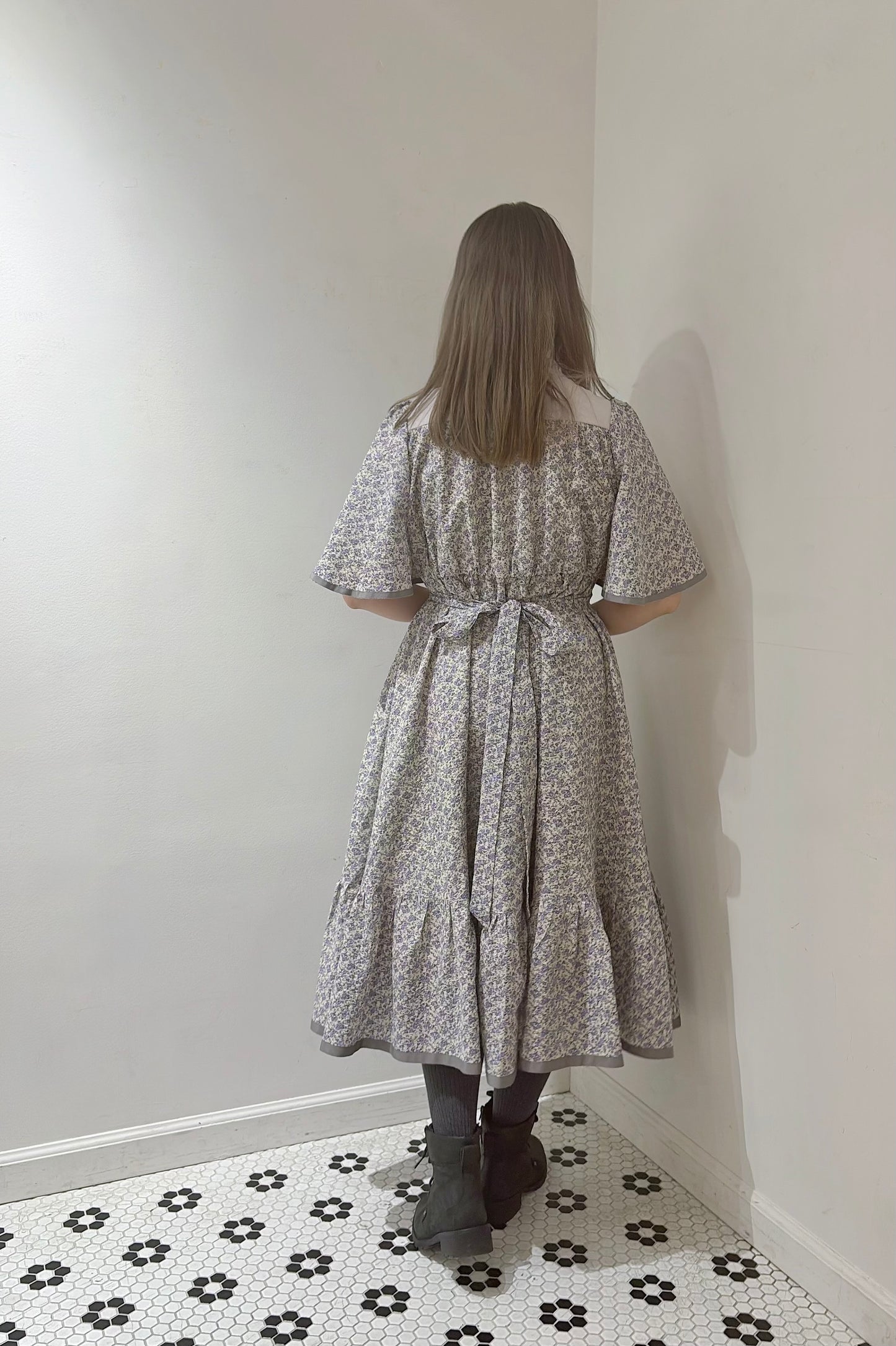 【Pre-order】Summer dress/Navy