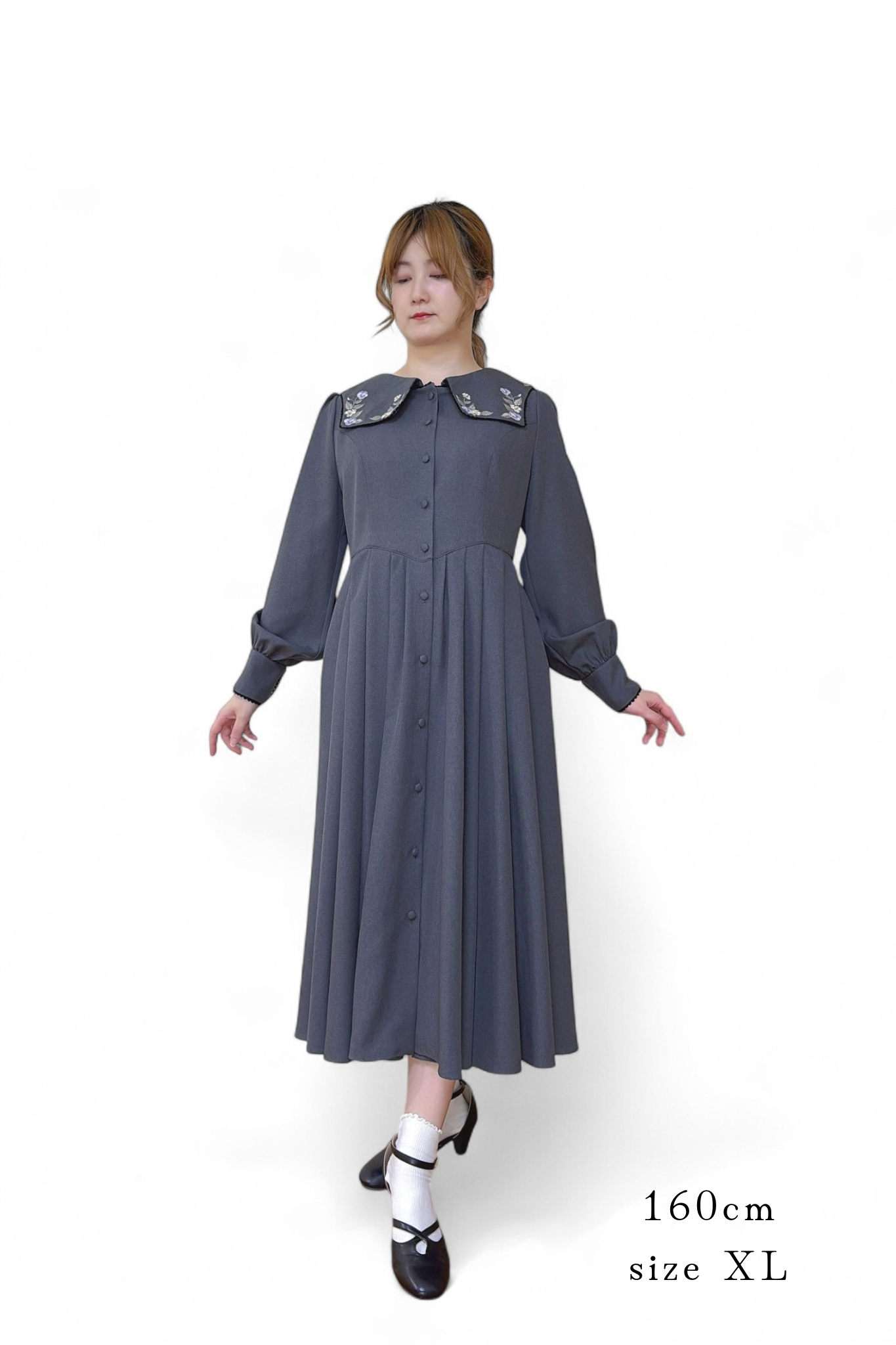 特典付き【Pre-order】Fleur dress-viola/Lavender