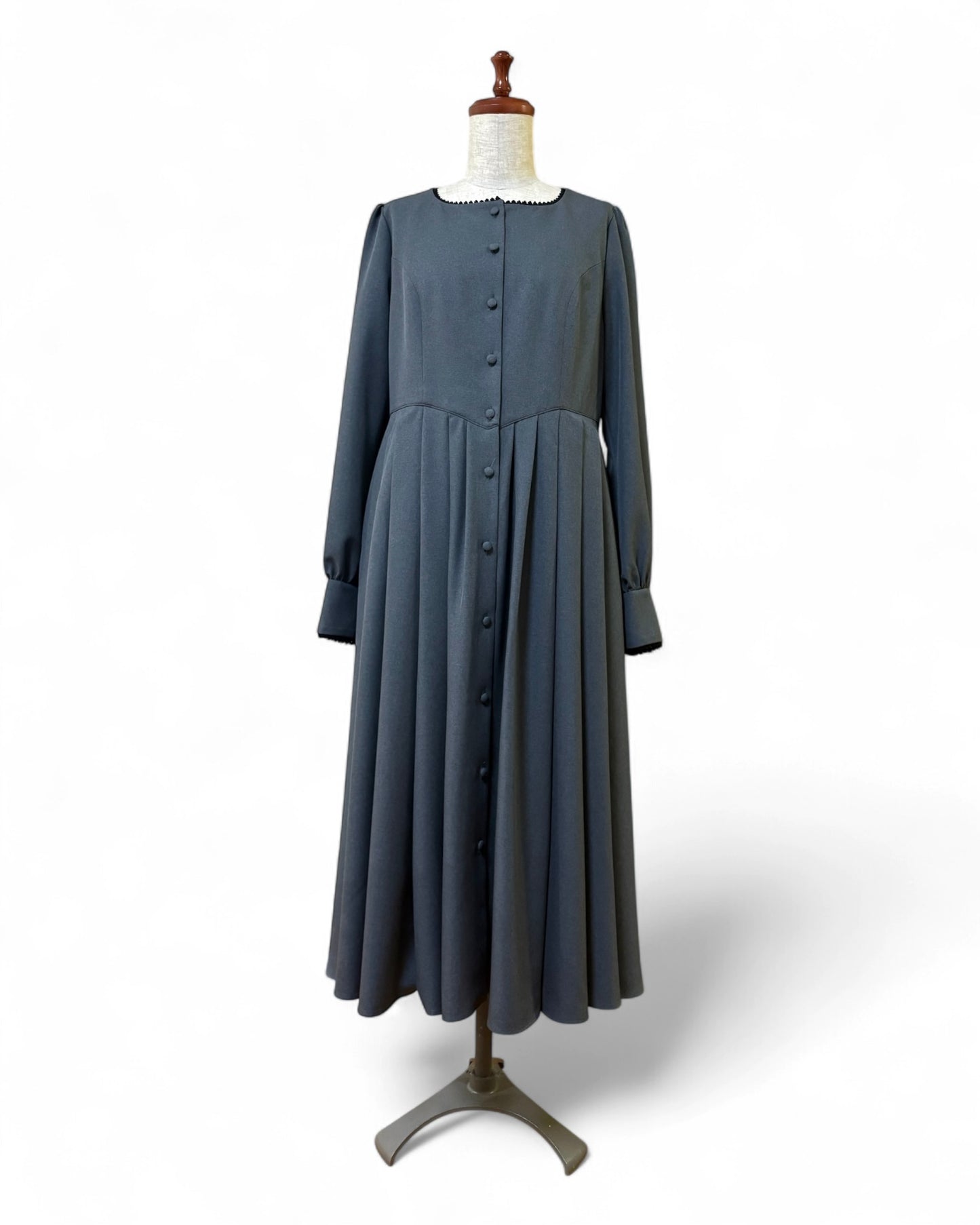 特典付き【Pre-order】Fleur dress-viola/Gray