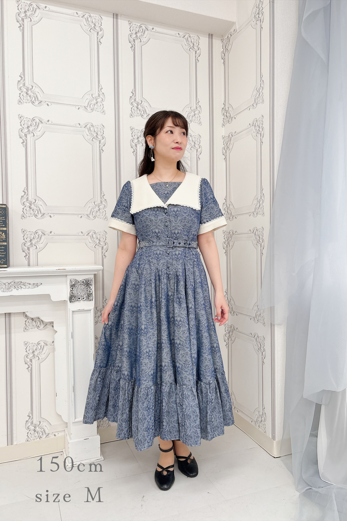 【Pre-order】Eleanor dress/Navy