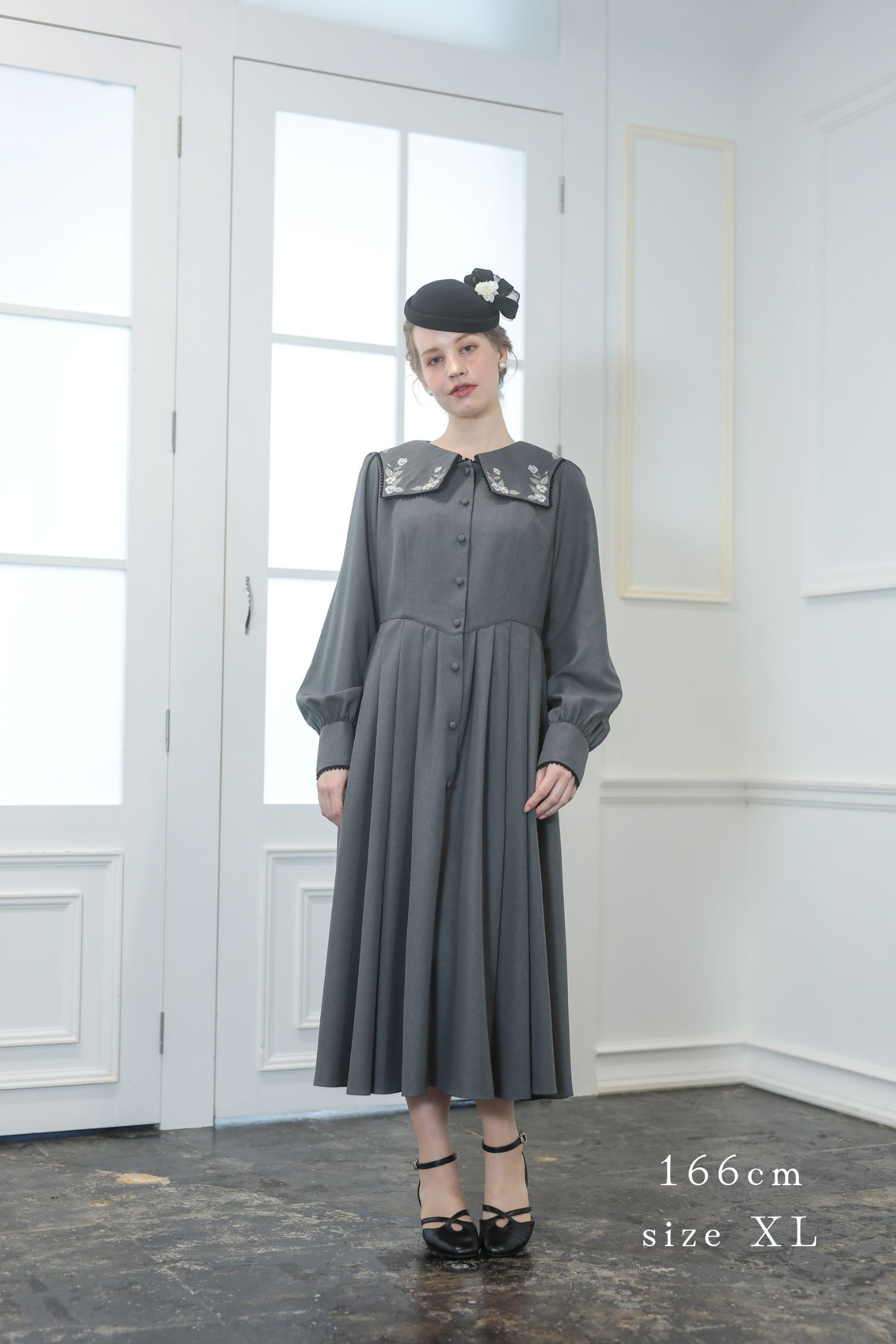 特典付き【Pre-order】Fleur dress-viola/Lavender