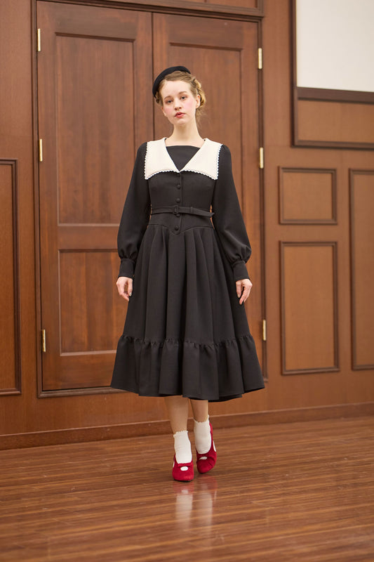 特典付き【Pre-order】Dorothy dress/Black