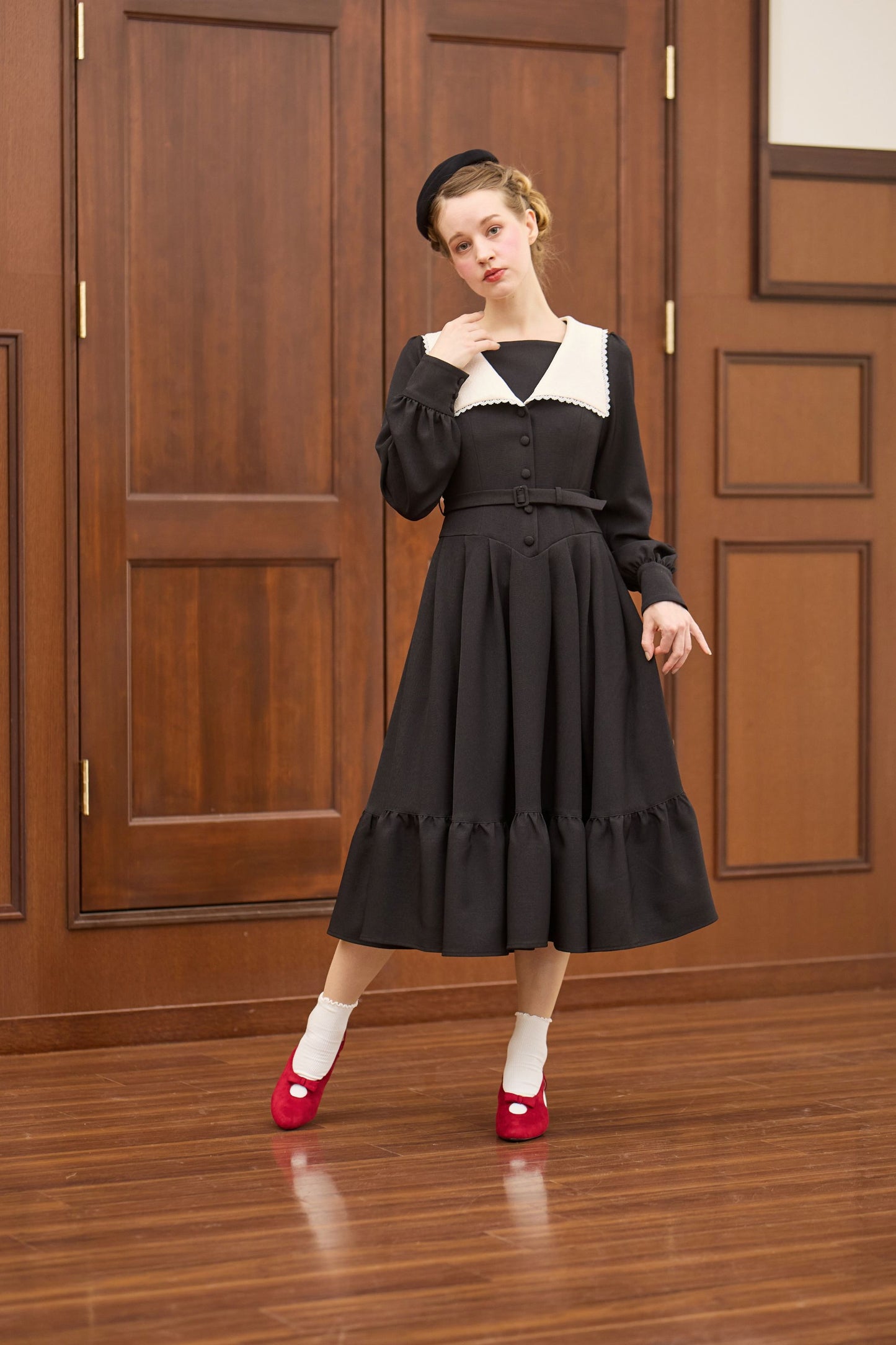特典付き【Pre-order】Dorothy dress/Black