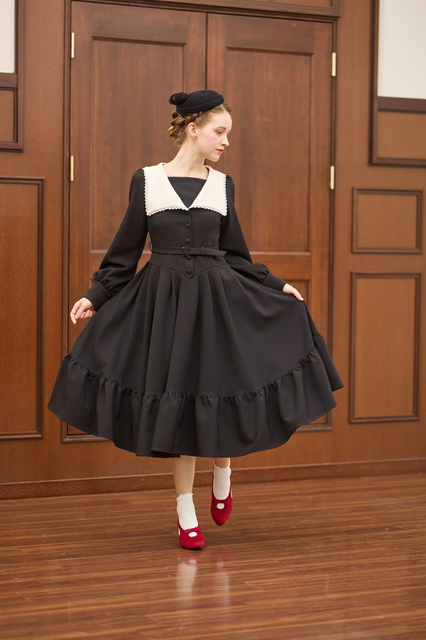 特典付き【Pre-order】Dorothy dress/Black