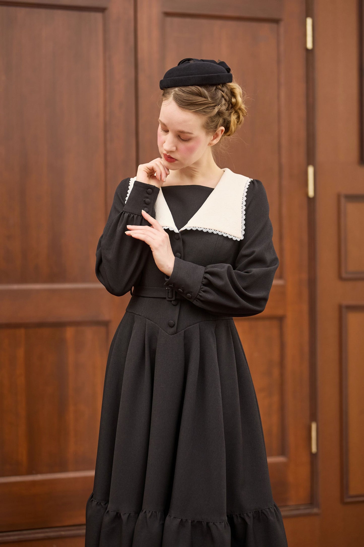 特典付き【Pre-order】Dorothy dress/Black