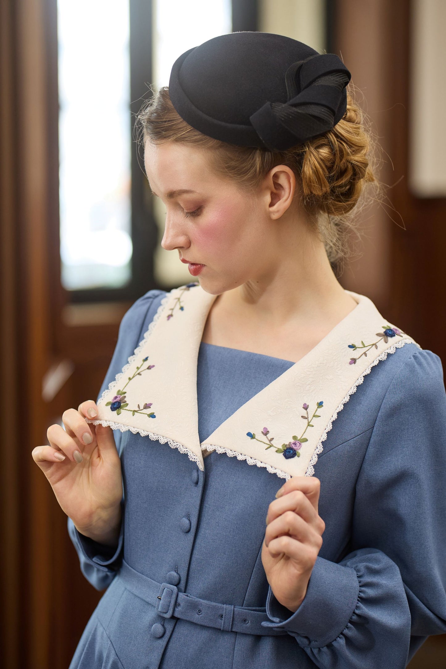 特典付き【Pre-order】Dorothy dress/Blue