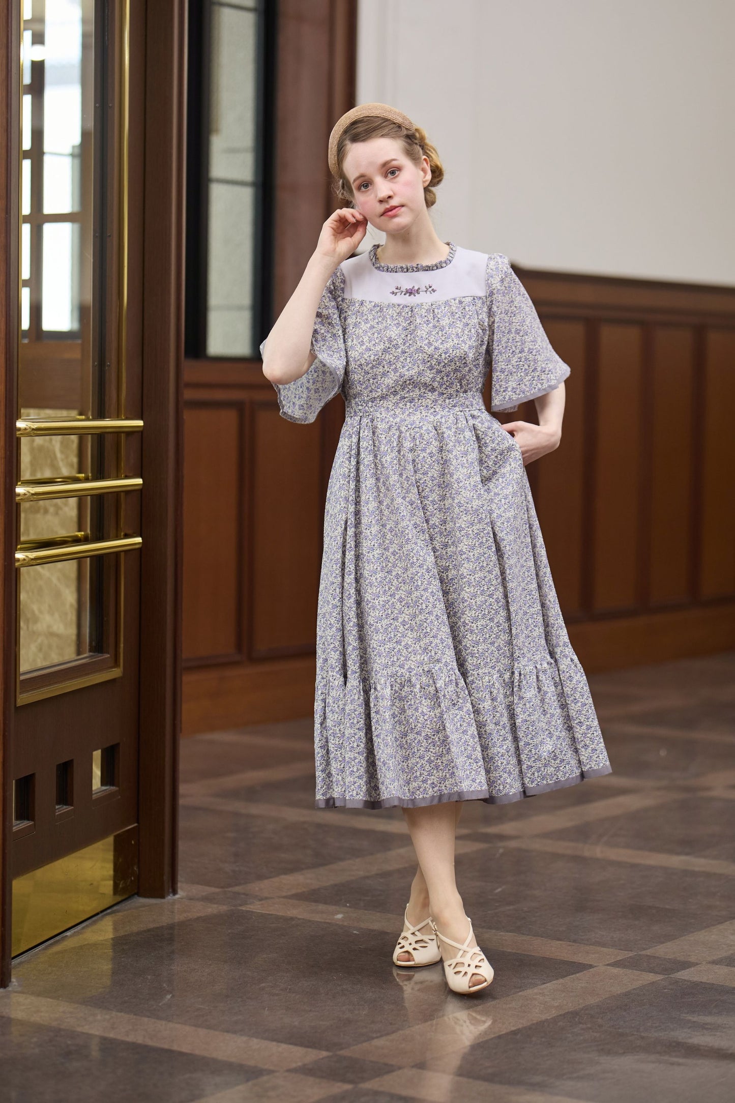 【Re-order】Summer dress/Lavender