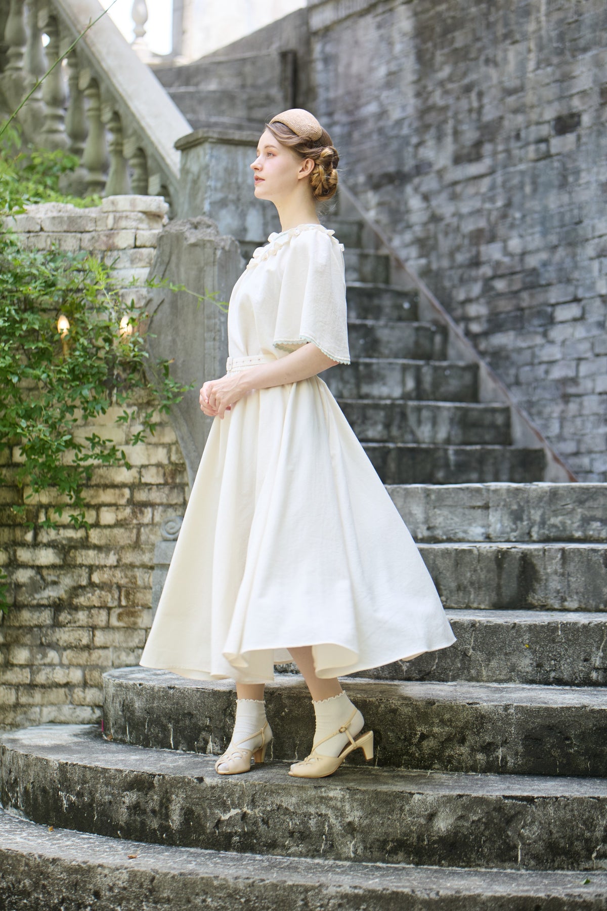 【Pre-order】Viola blouse/Ivory