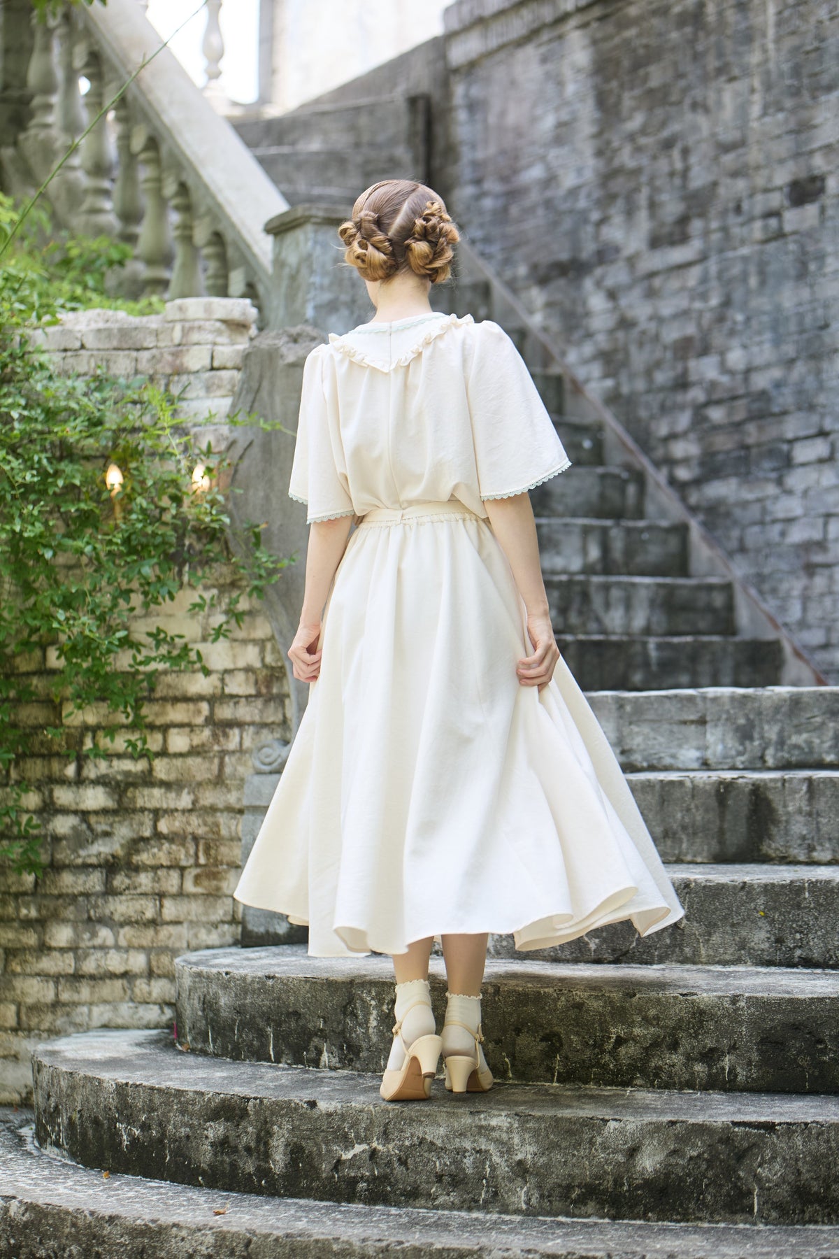 【Pre-order】Viola blouse/Ivory