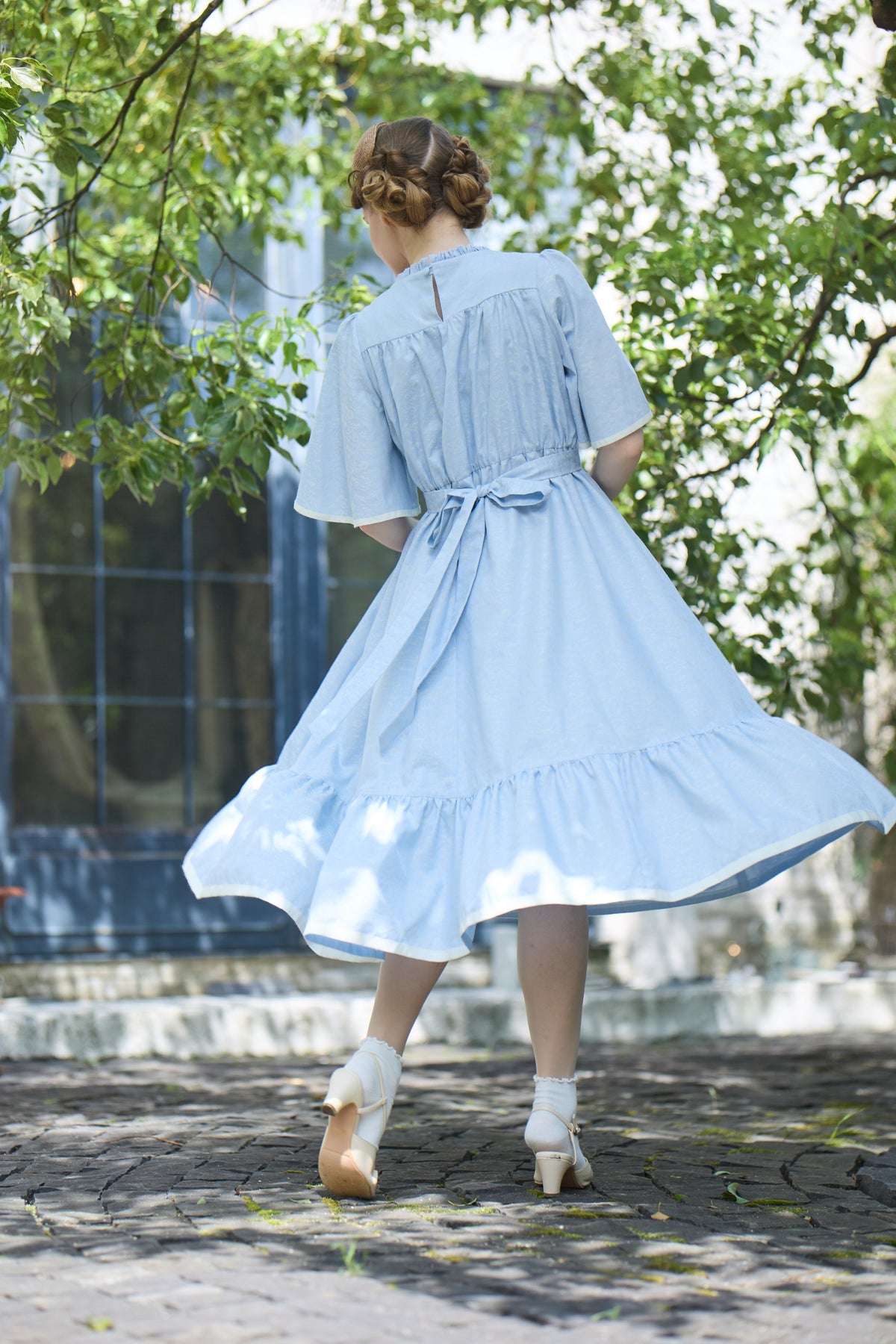 【Pre-order】Rosalie dress/sax