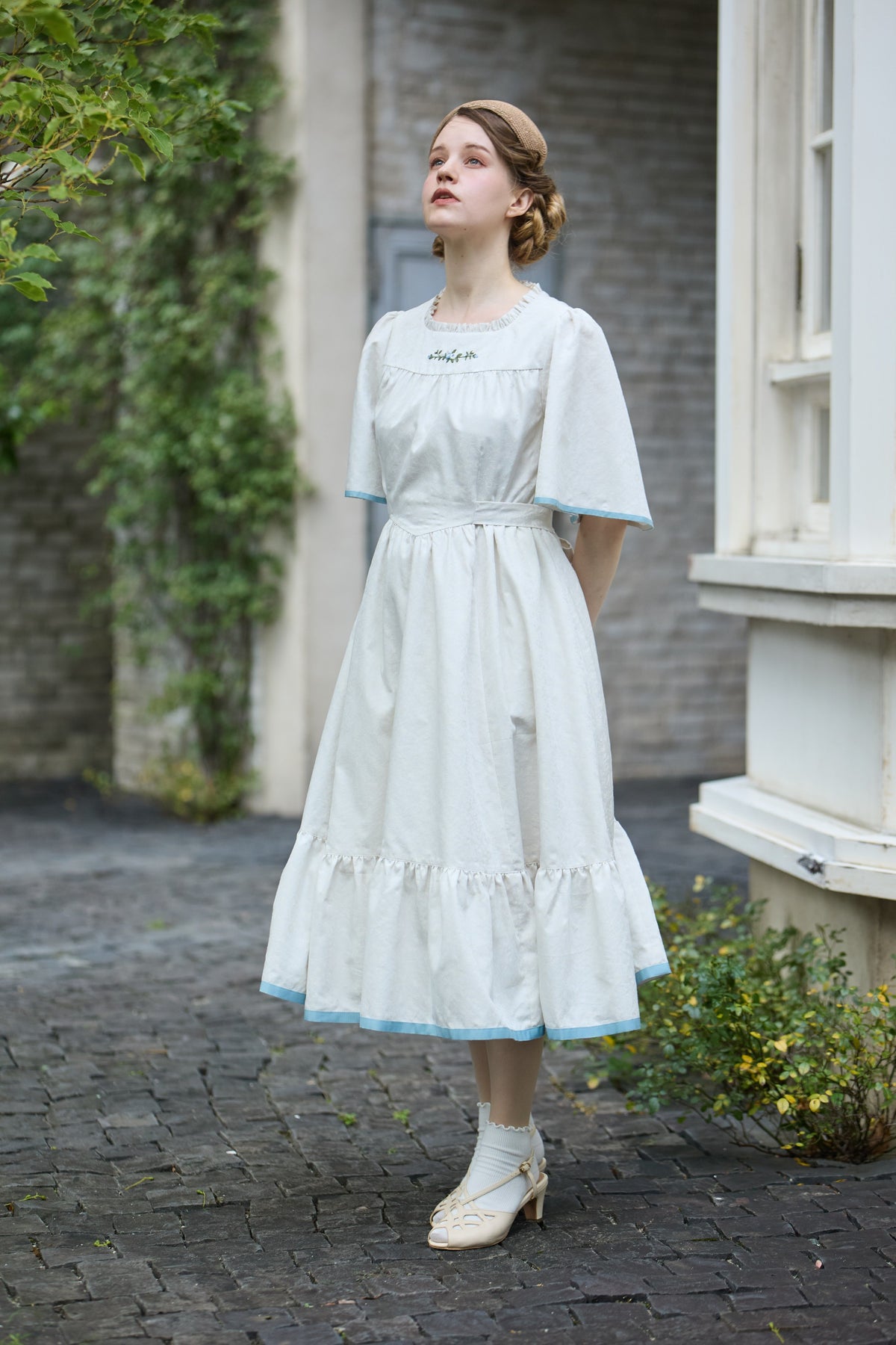 【Pre-order】Rosalie dress/Ivory
