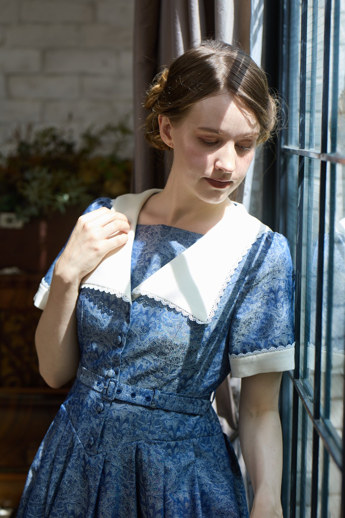 【Pre-order】Eleanor dress/Navy