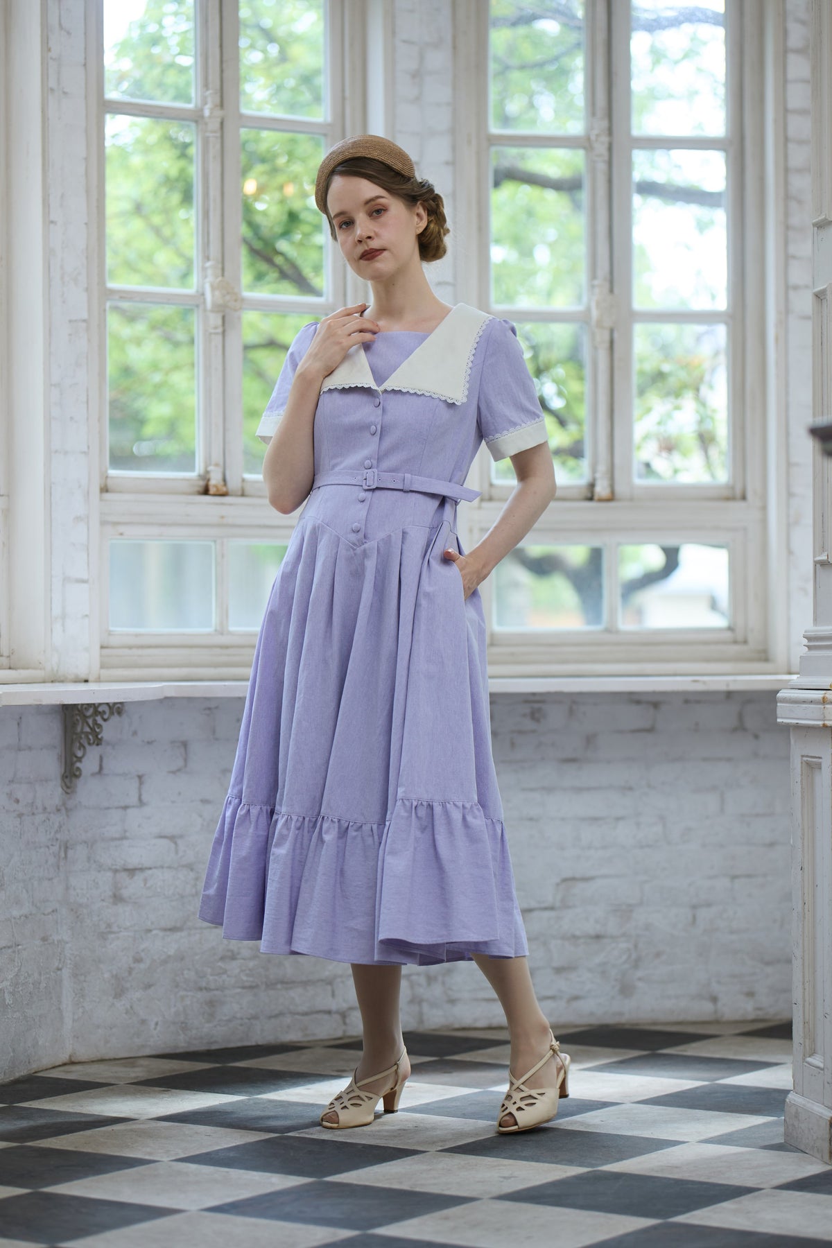 【Pre-order】Eleanor dress/Lavender