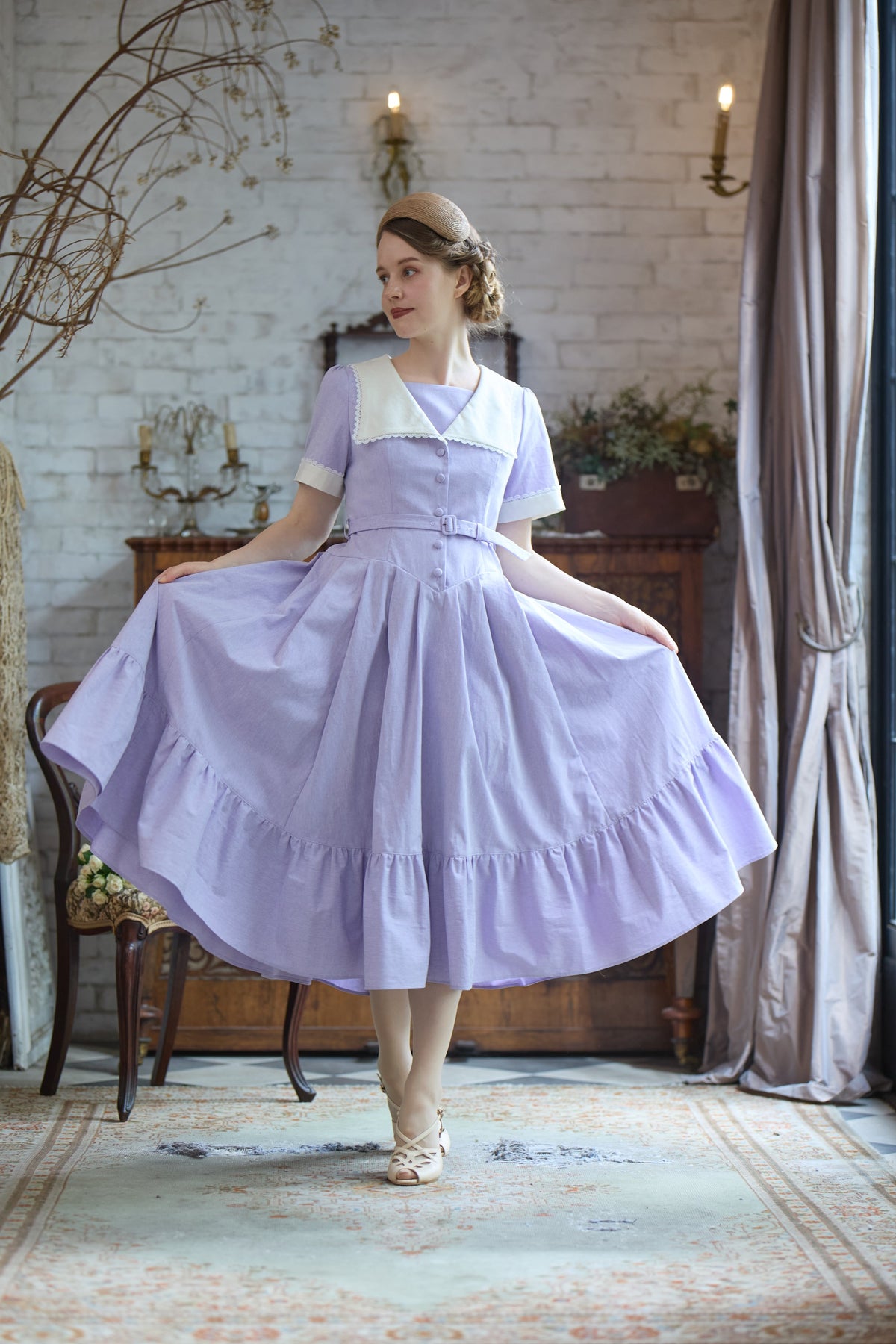 【Pre-order】Eleanor dress/Lavender