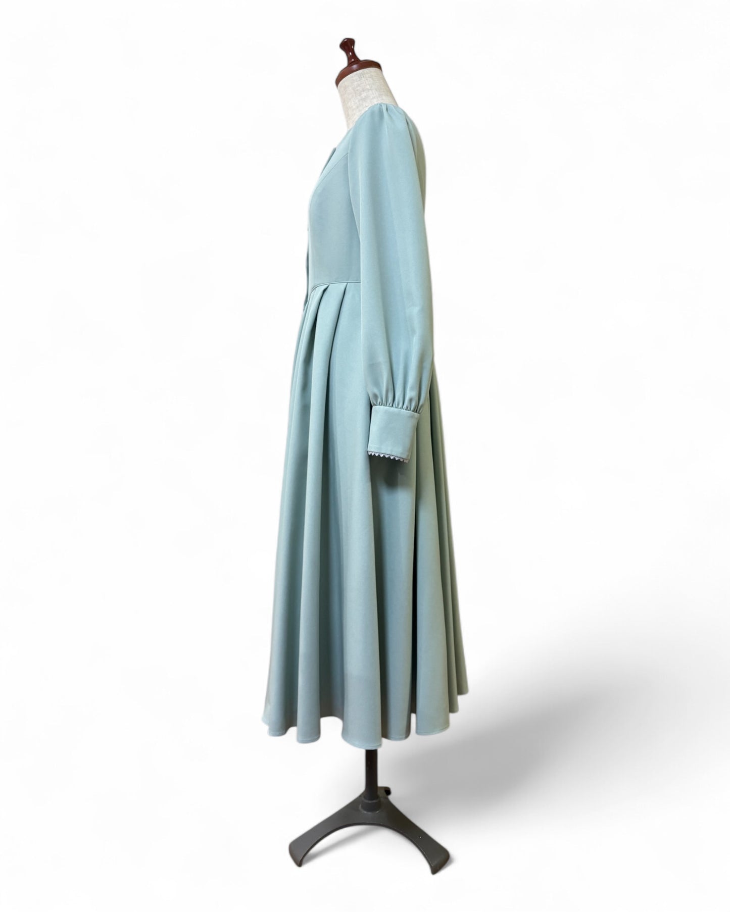【Pre-order】Fleur dress-viola/Mint green