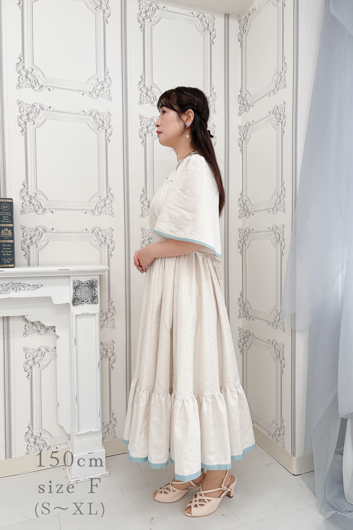 【Pre-order】Rosalie dress/Ivory