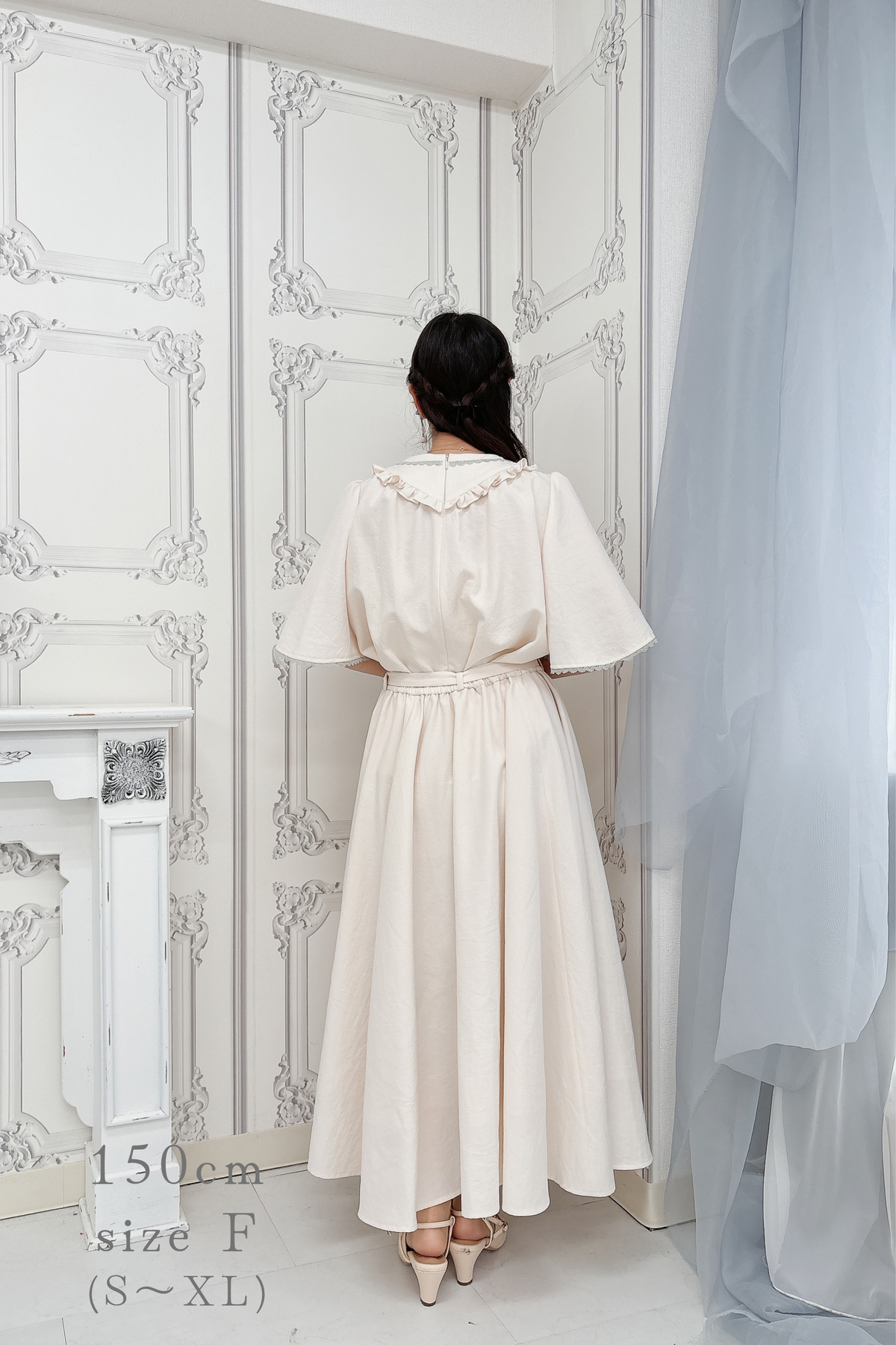 【Pre-order】Viola blouse/Ivory