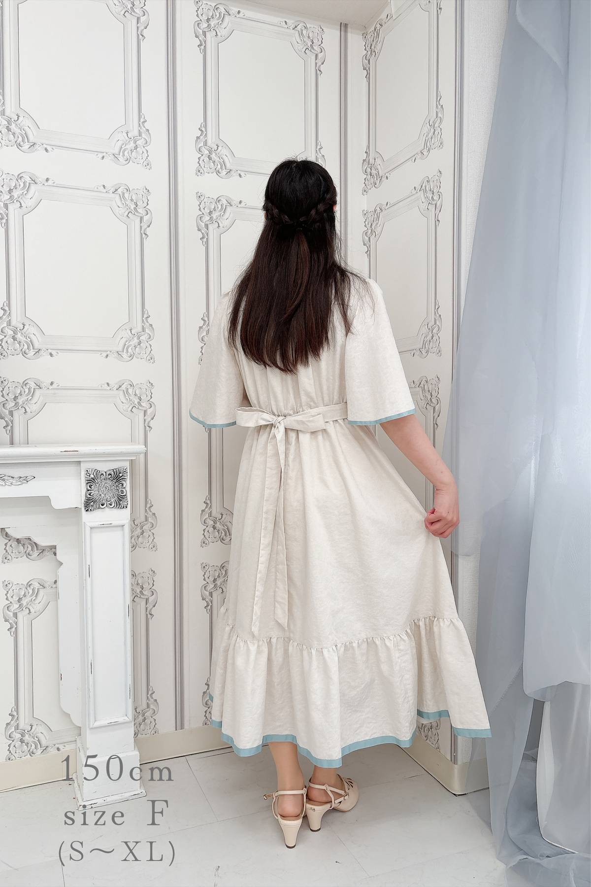 【Pre-order】Rosalie dress/Ivory