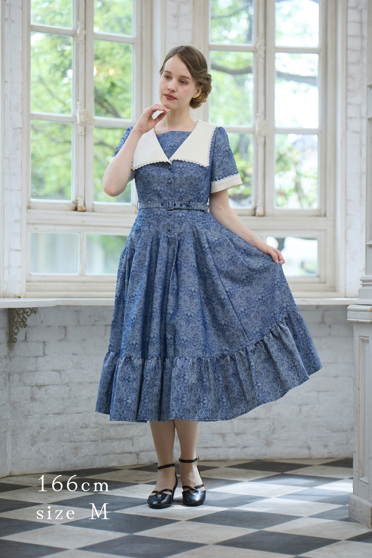 【Pre-order】Eleanor dress/Navy