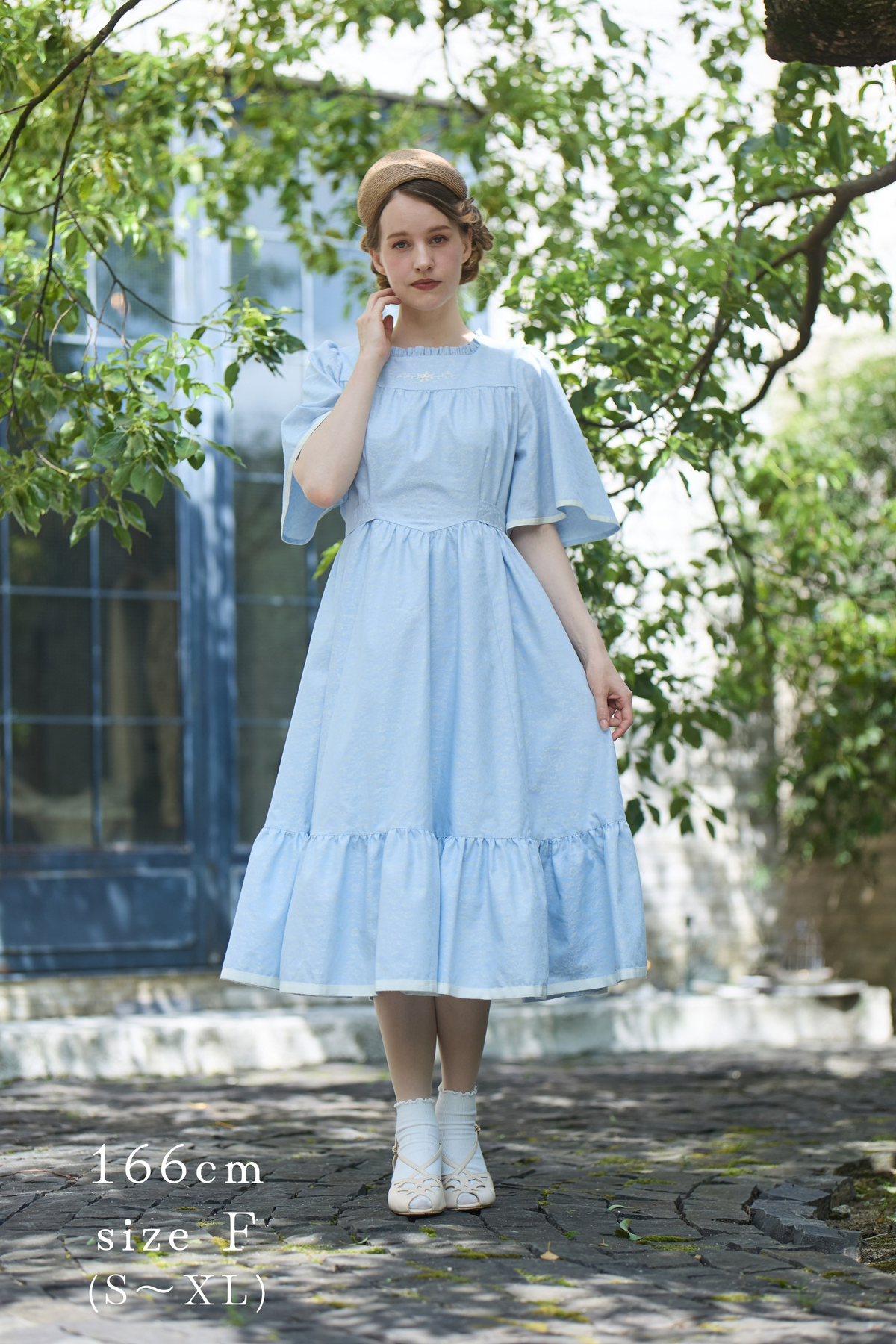 【Pre-order】Rosalie dress/sax