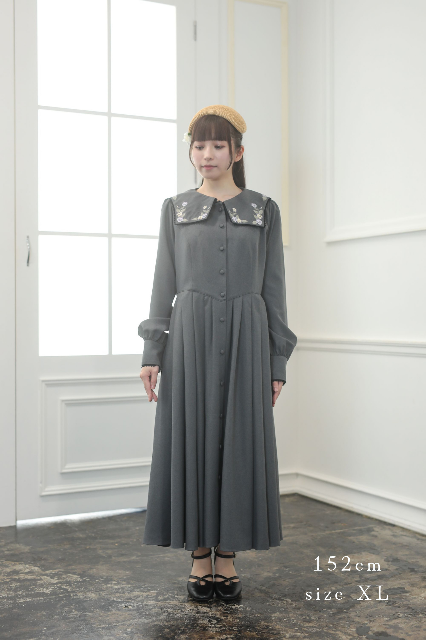 特典付き【Pre-order】Fleur dress-viola/Lavender
