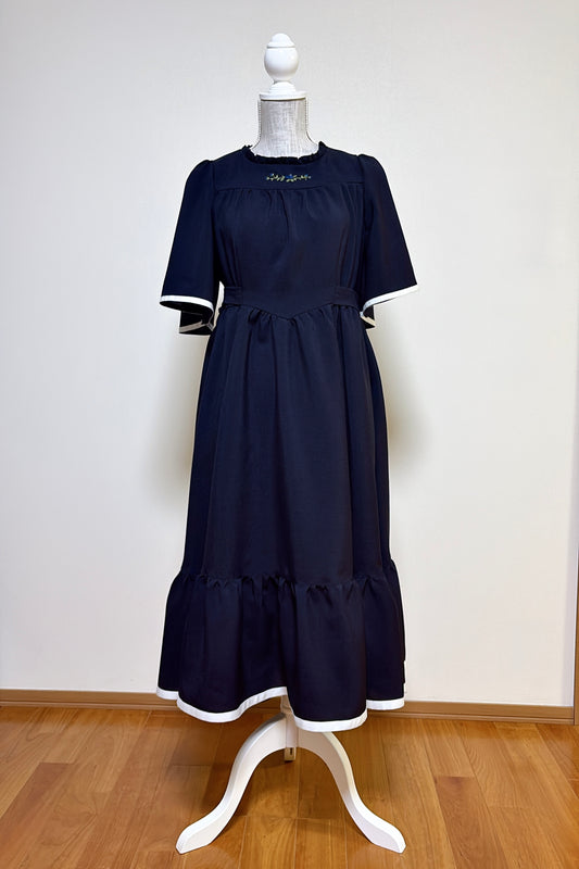 【Pre-order】Summer dress/Navy