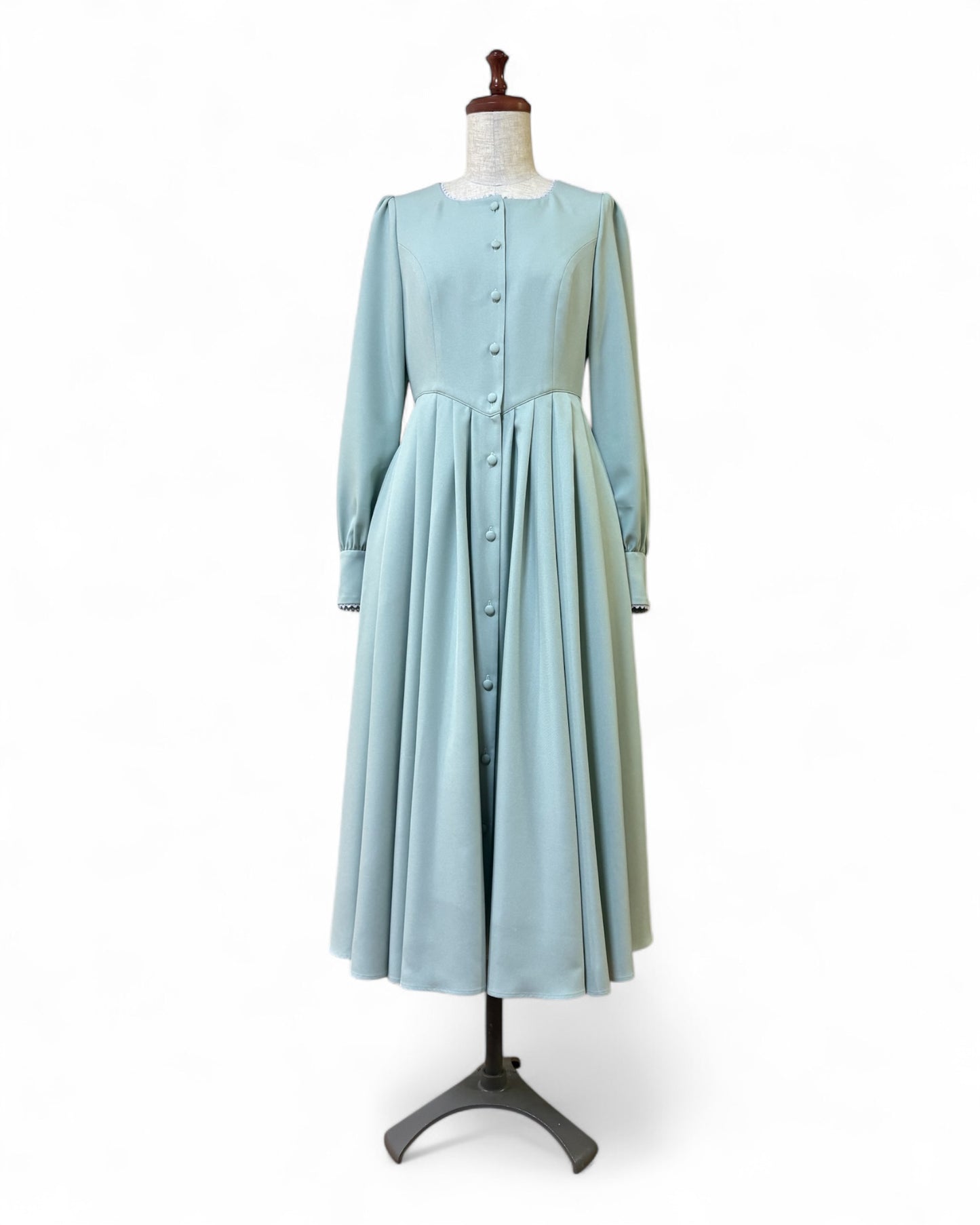 【Pre-order】Fleur dress-viola/Mint green