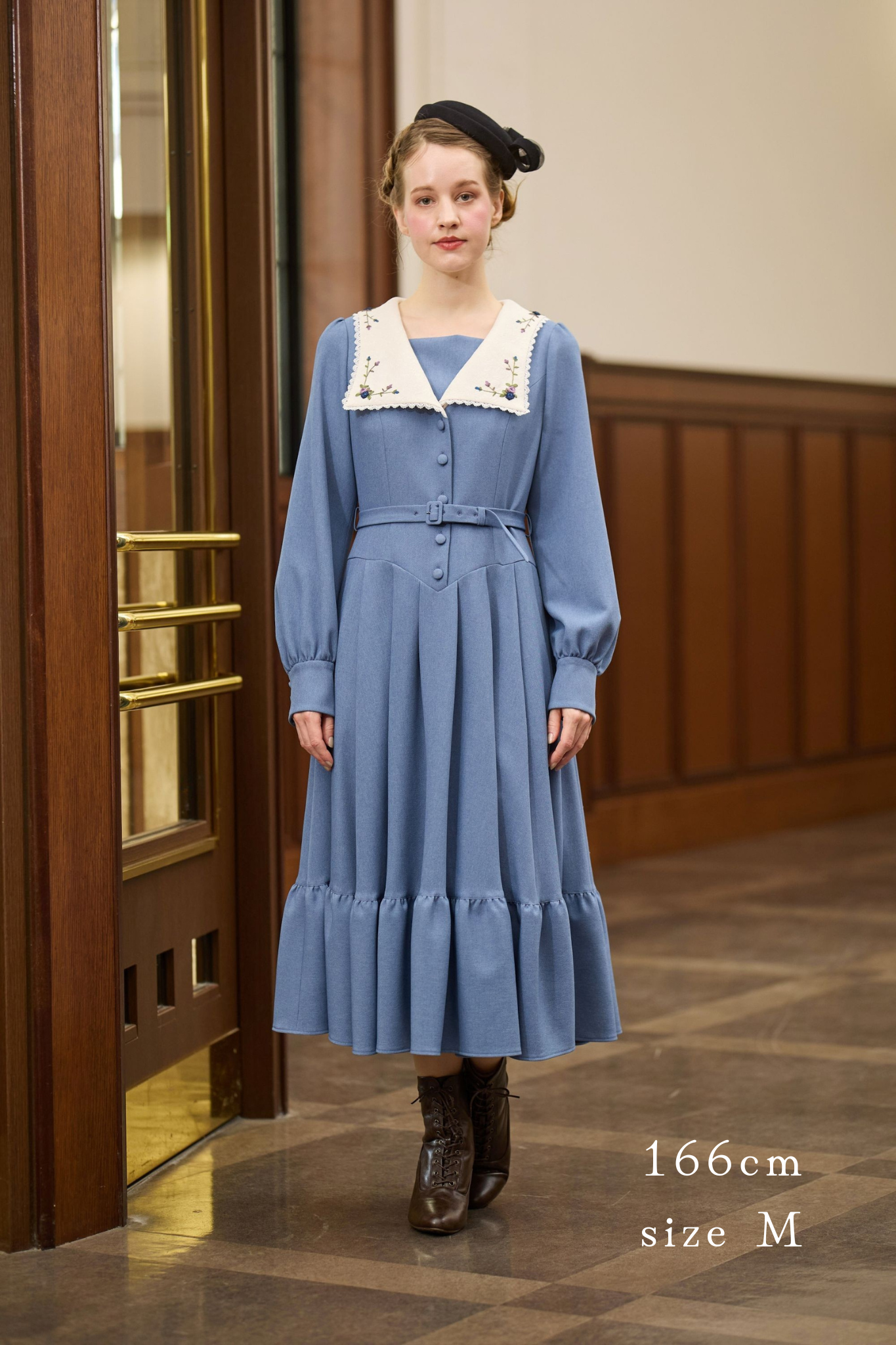 特典付き【Pre-order】Dorothy dress/Blue