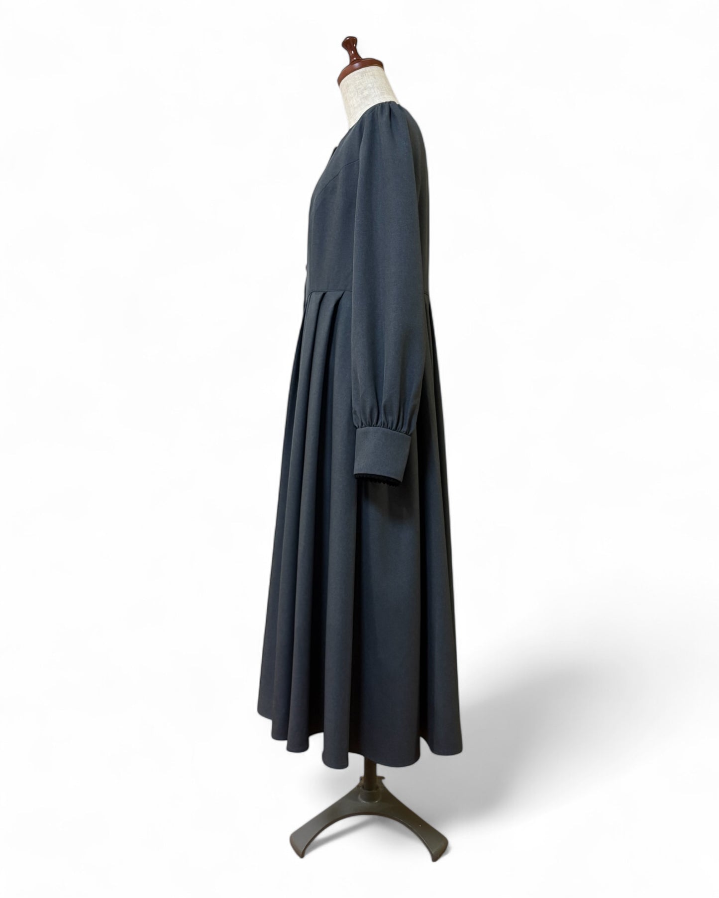 特典付き【Pre-order】Fleur dress-viola/Gray
