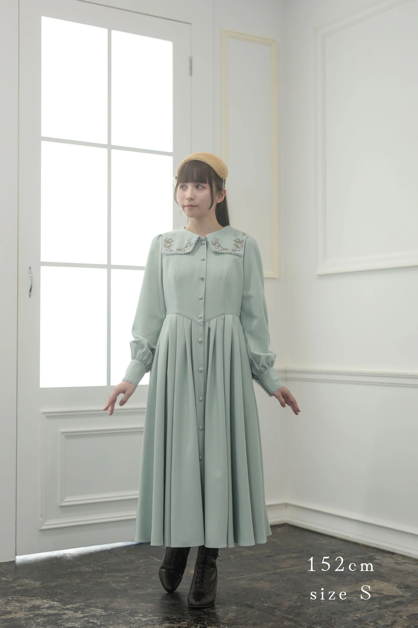 特典付き【Pre-order】Fleur dress-viola/Lavender
