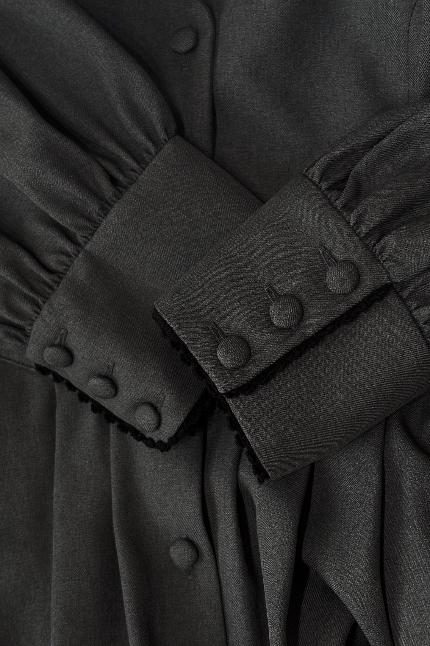 特典付き【Pre-order】Fleur dress-viola/Gray