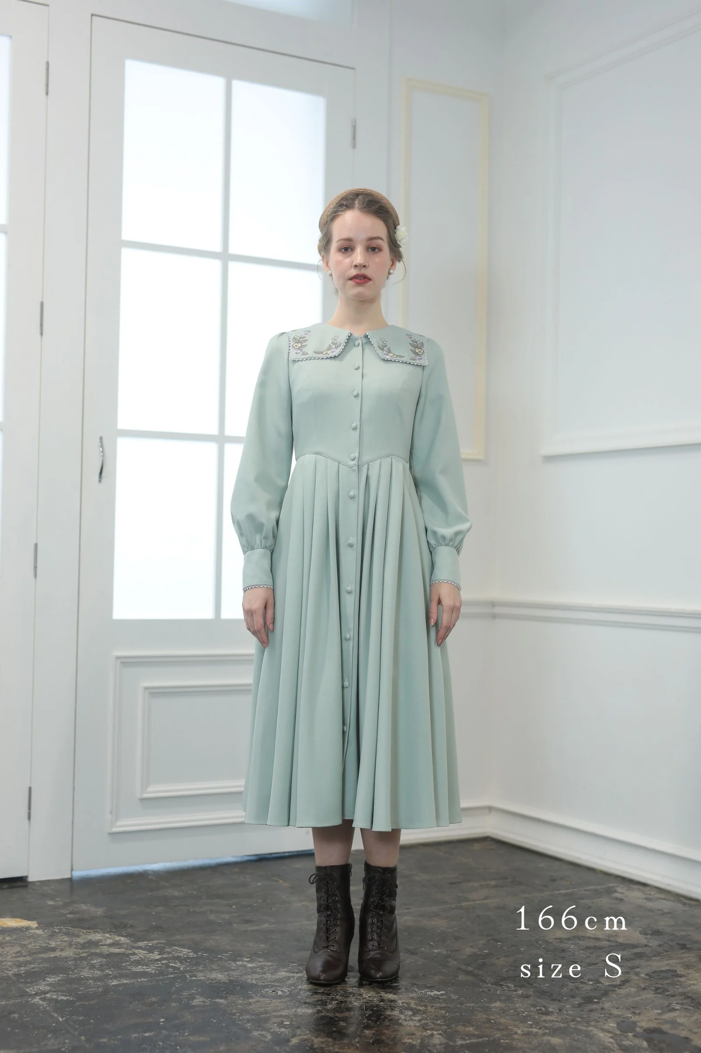 特典付き【Pre-order】Fleur dress-viola/Lavender