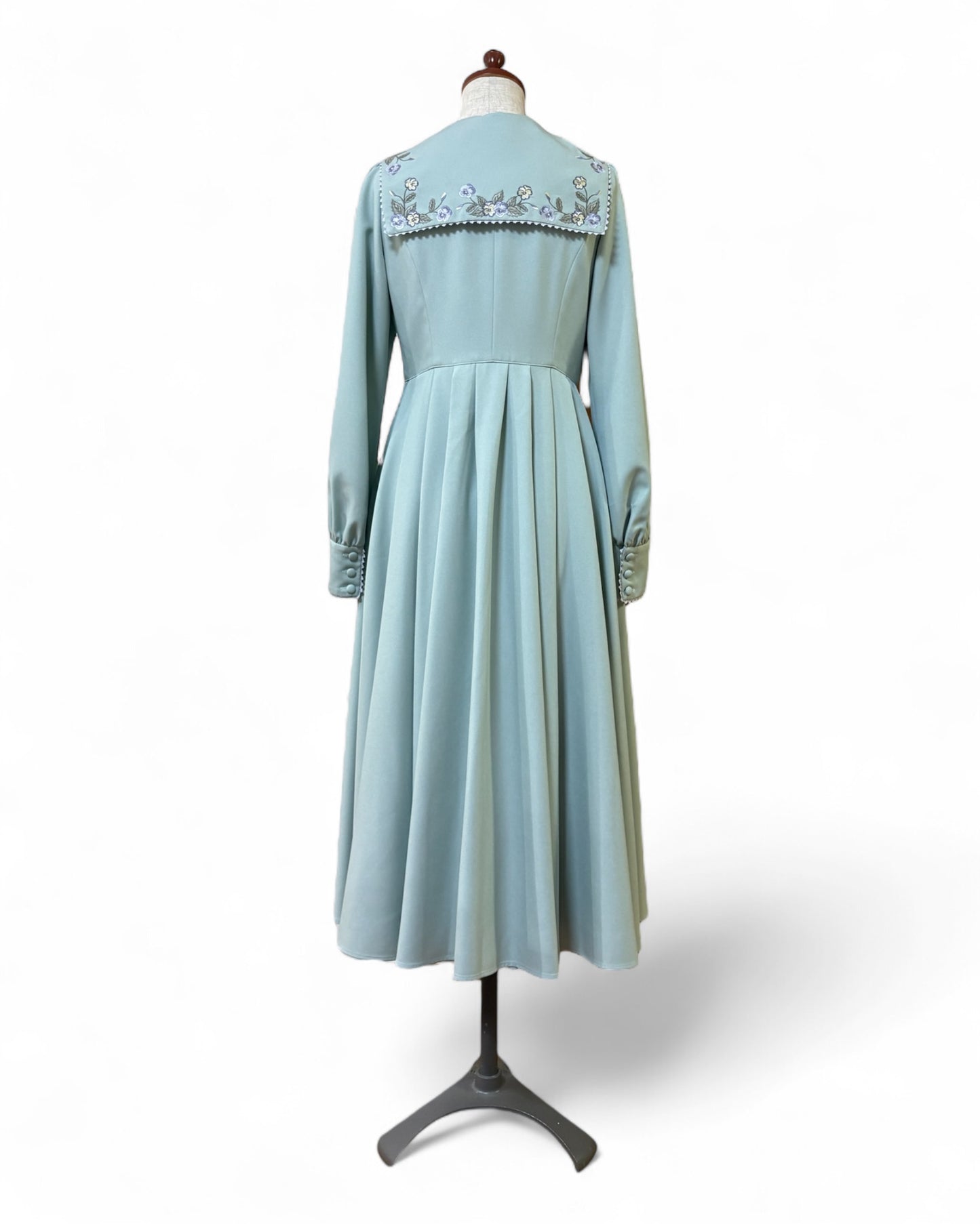 【Pre-order】Fleur dress-viola/Mint green